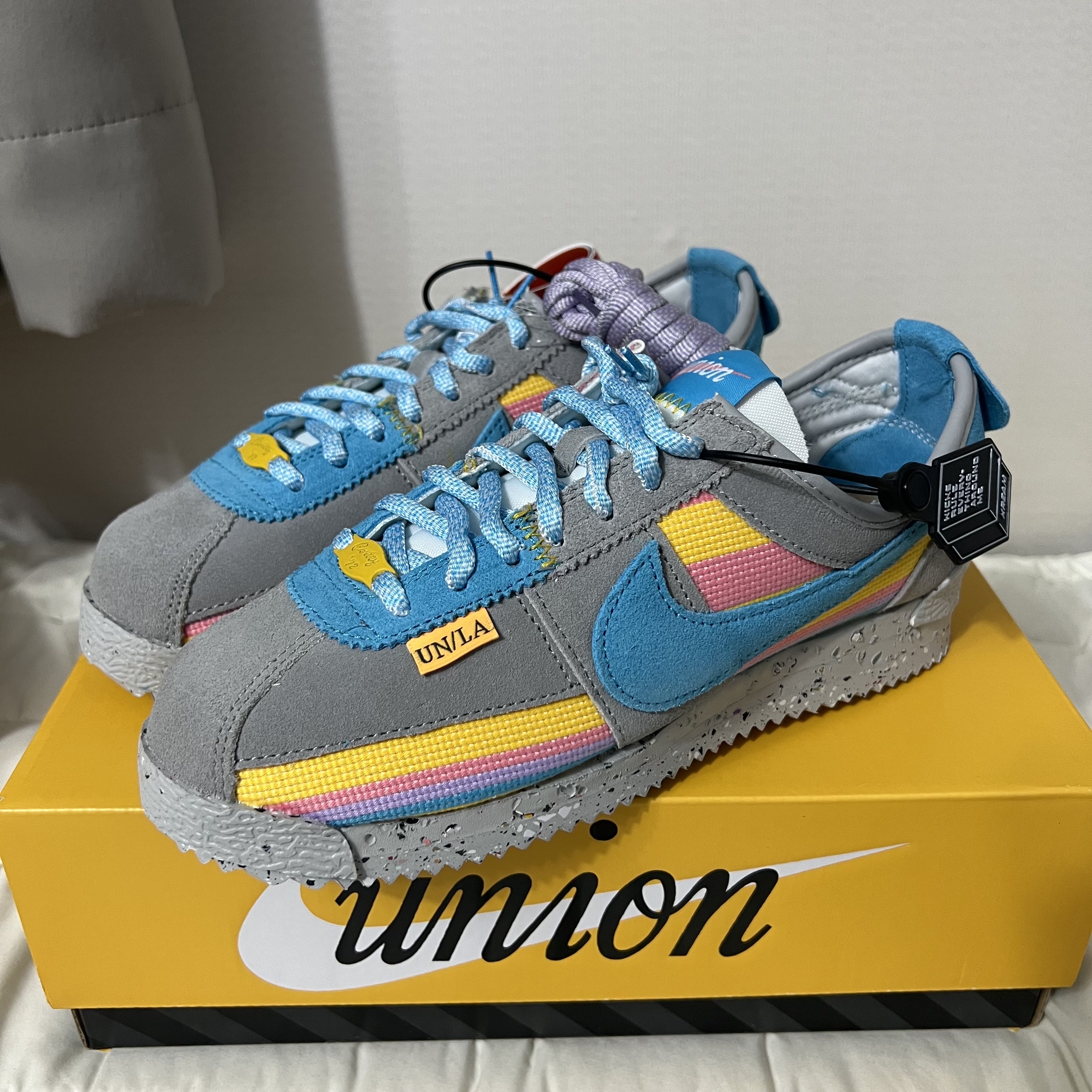 Nike x Union Cortez SP Light Smoke 착용 스타일 - 3