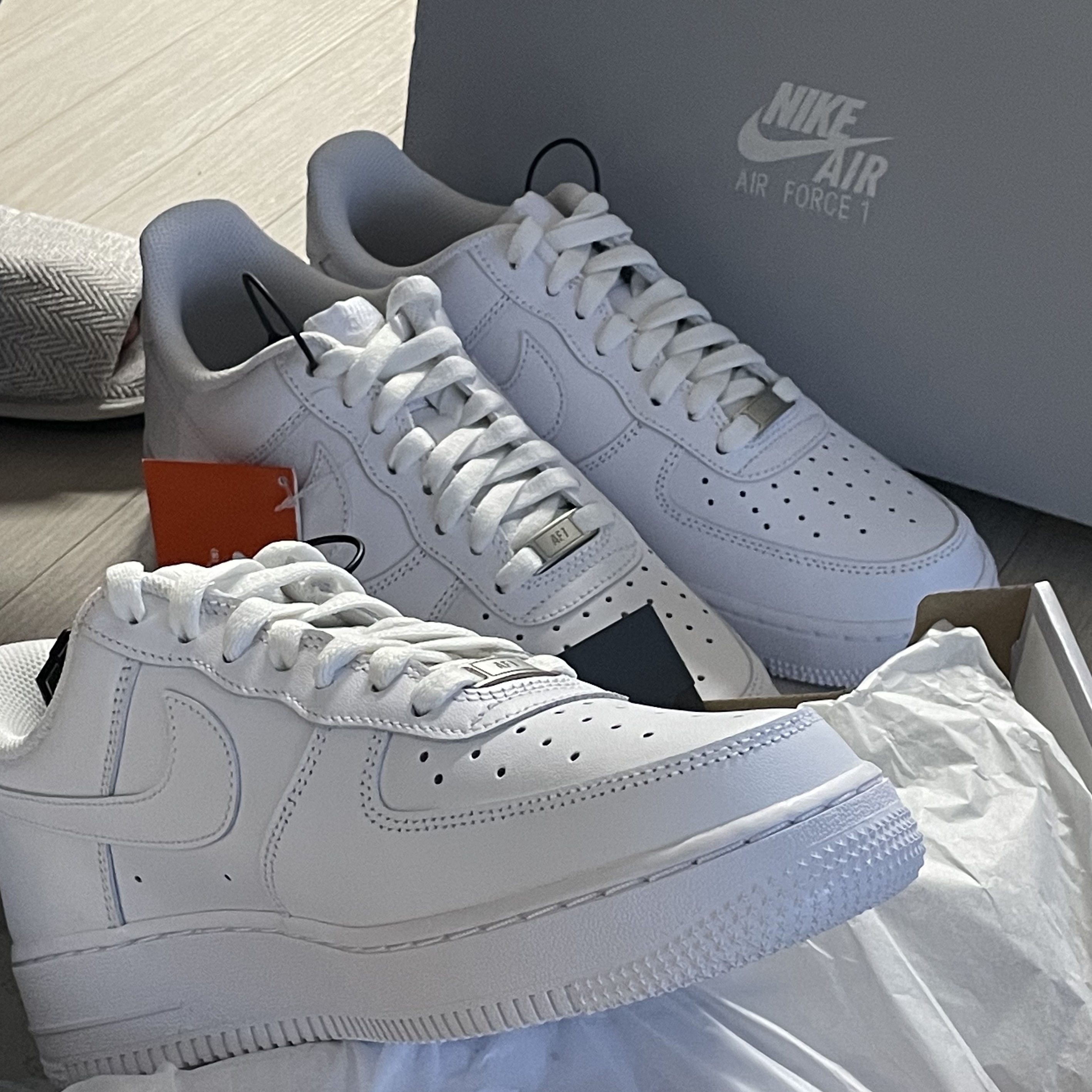 Nike Air Force 1 '07 Low White 착용 스타일