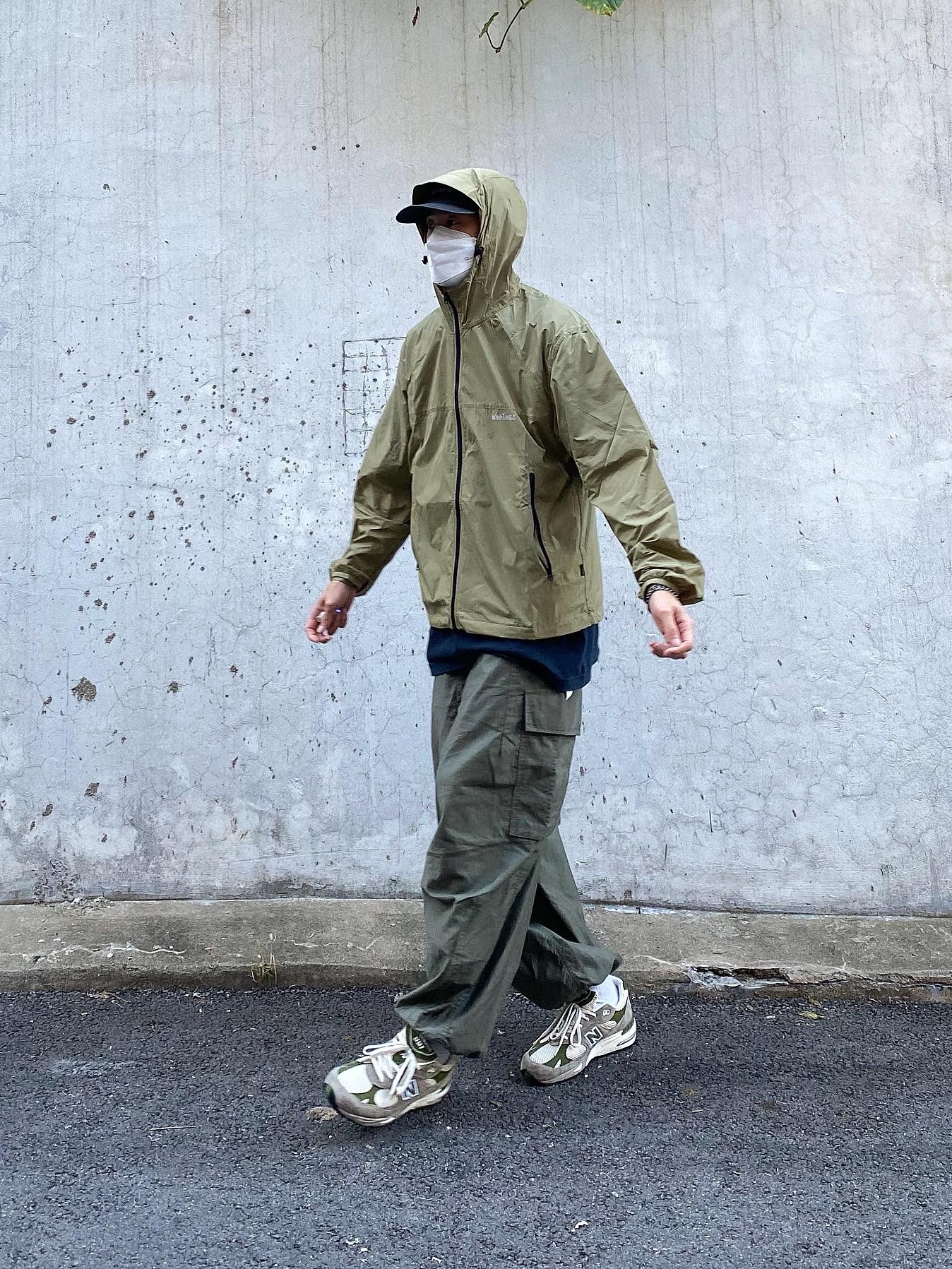 New Balance x Aime Leon Dore 991 Made in UK Grey 착용 스타일 - 1