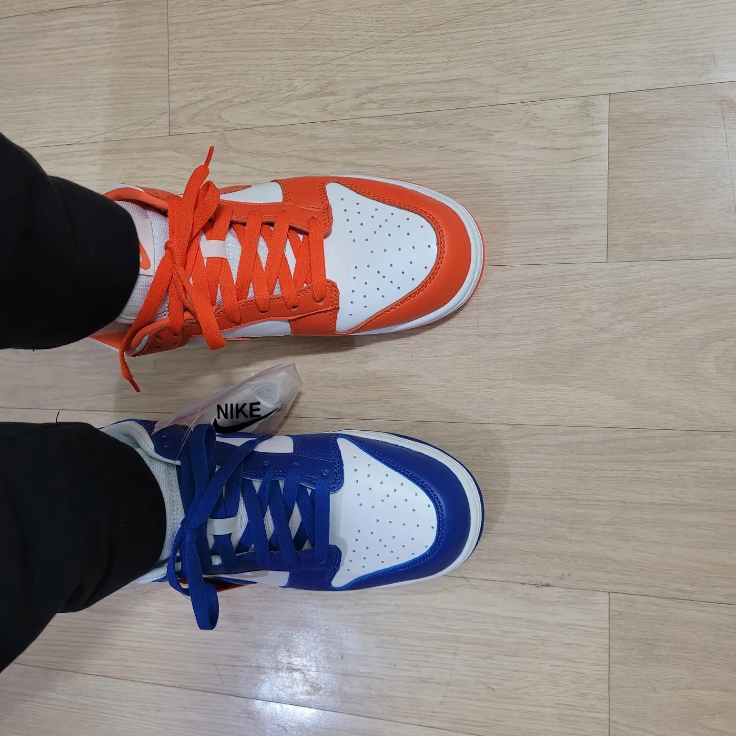 Nike Dunk Low SP Syracuse 2022, Nike Dunk Low SP Kentucky 2022 착용 스타일 - 3