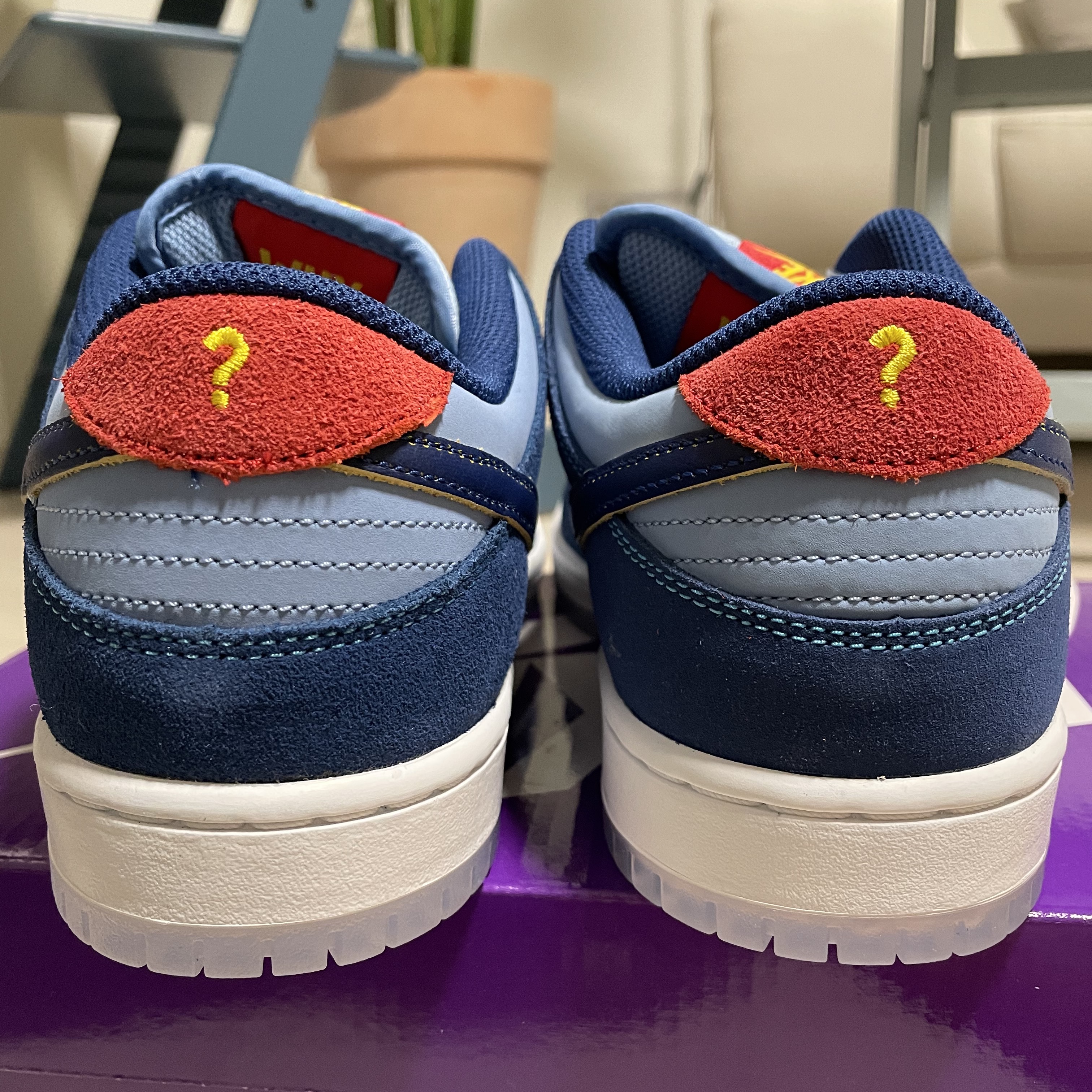 Nike x Why So Sad? SB Dunk Low Pro Coastal Blue 착용 스타일 - 2