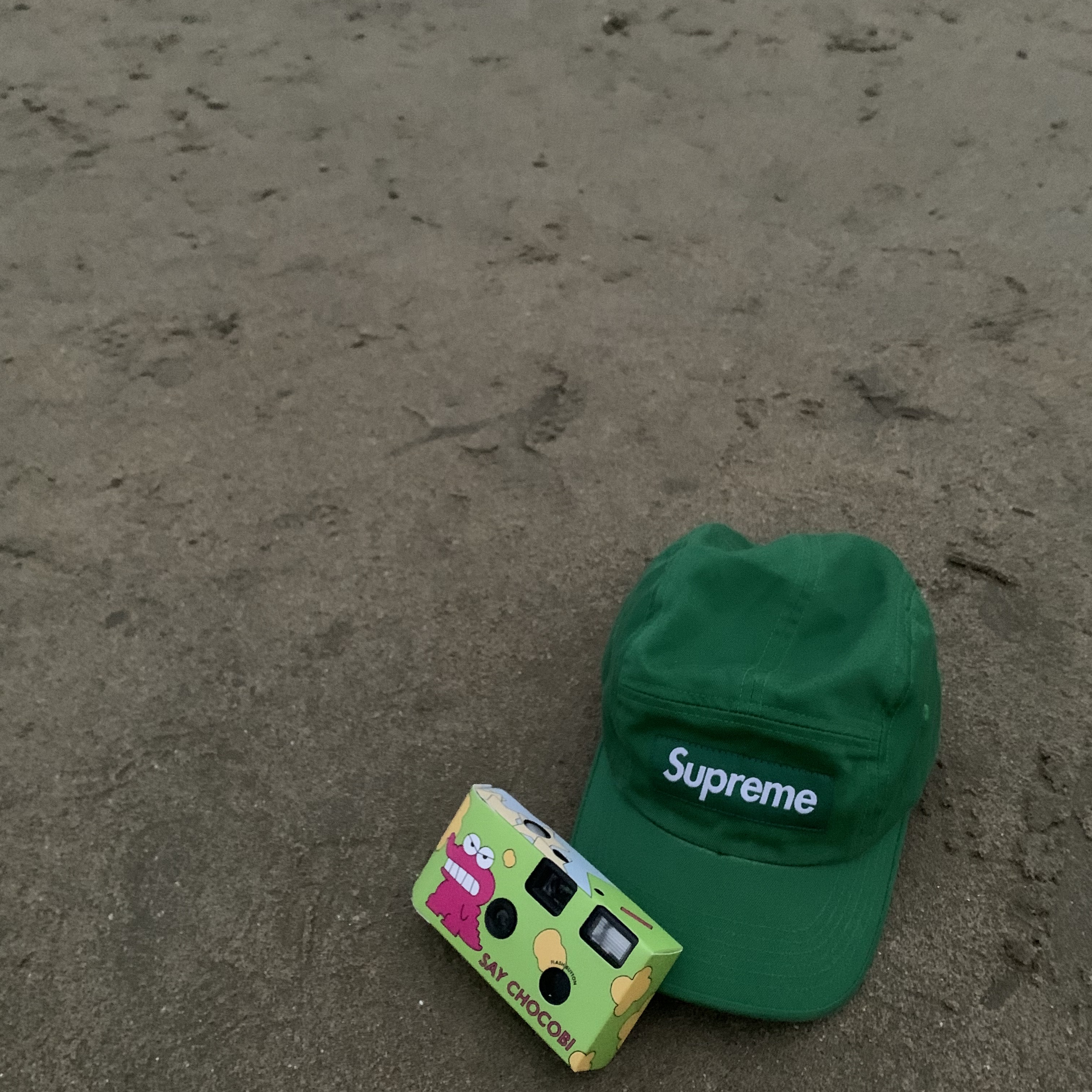 Arc'teryx Mantis 2 Waistpack Black, Supreme Washed Chino Twill Camp Cap Green - 22FW 착용 스타일 - 2