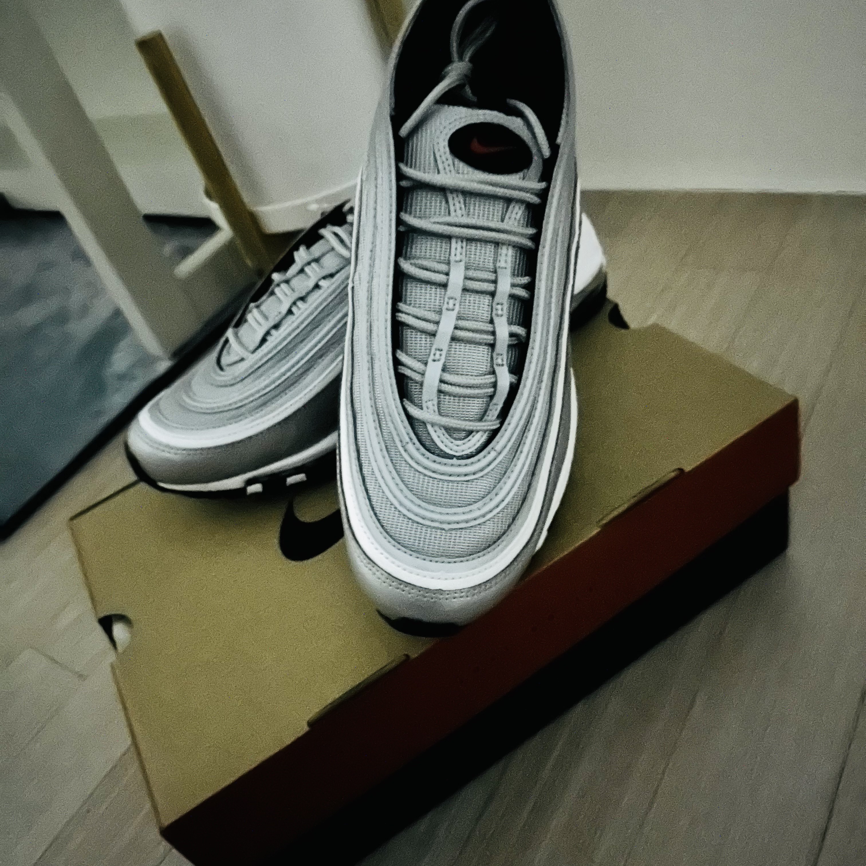 Nike Air Max 97 OG Silver Bullet 2022 착용 스타일 - 4