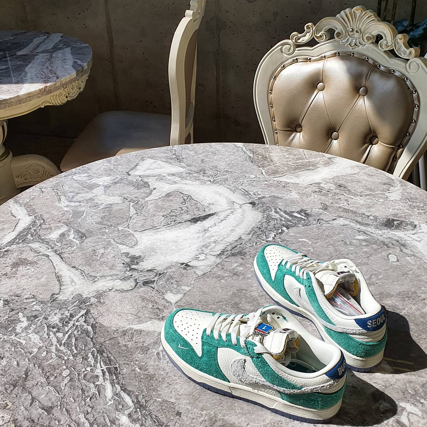 Nike x Kasina Dunk Low Road Sign - Kasina Exclusive 착용 스타일