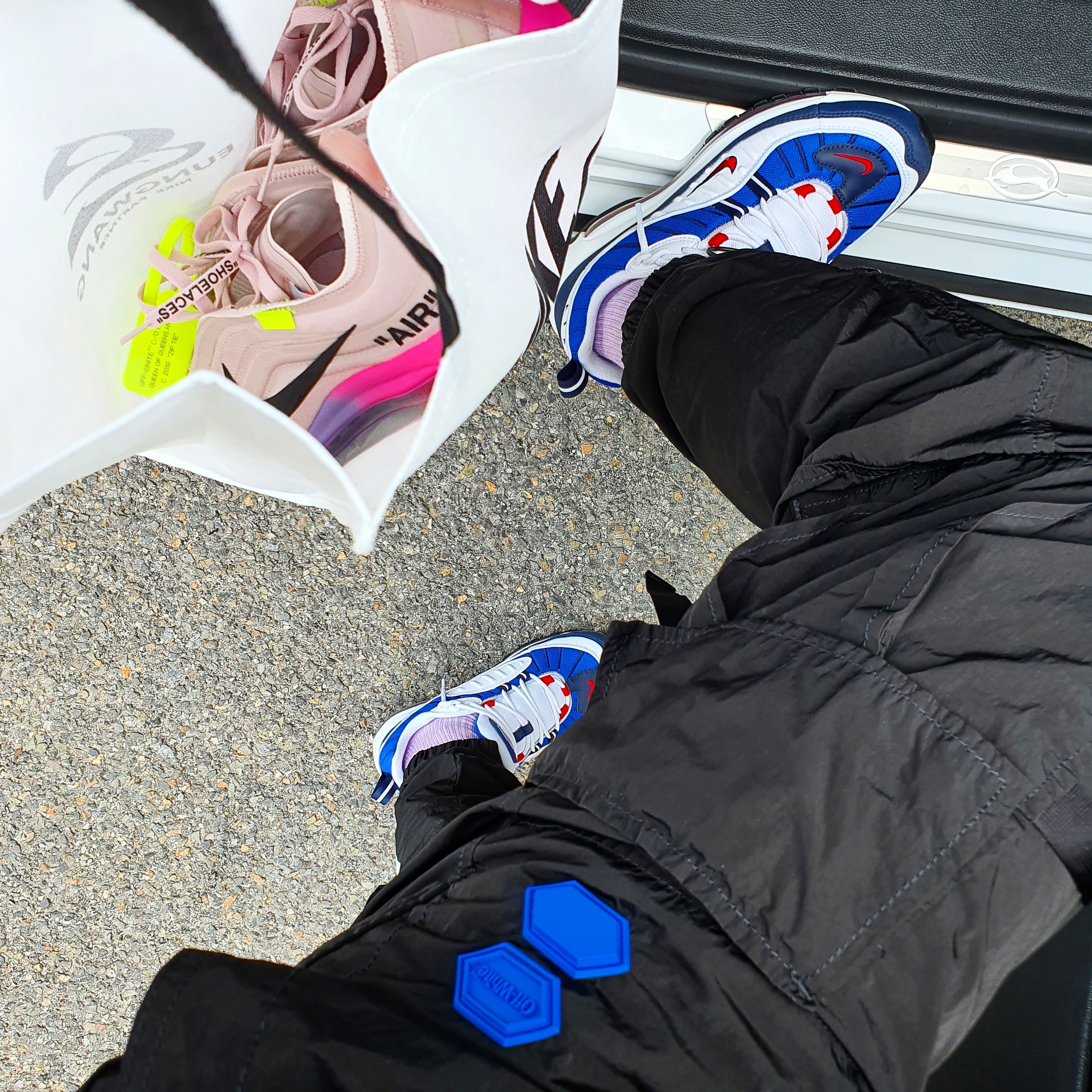 Nike Air Max 98 Gundam 2018 착용 스타일