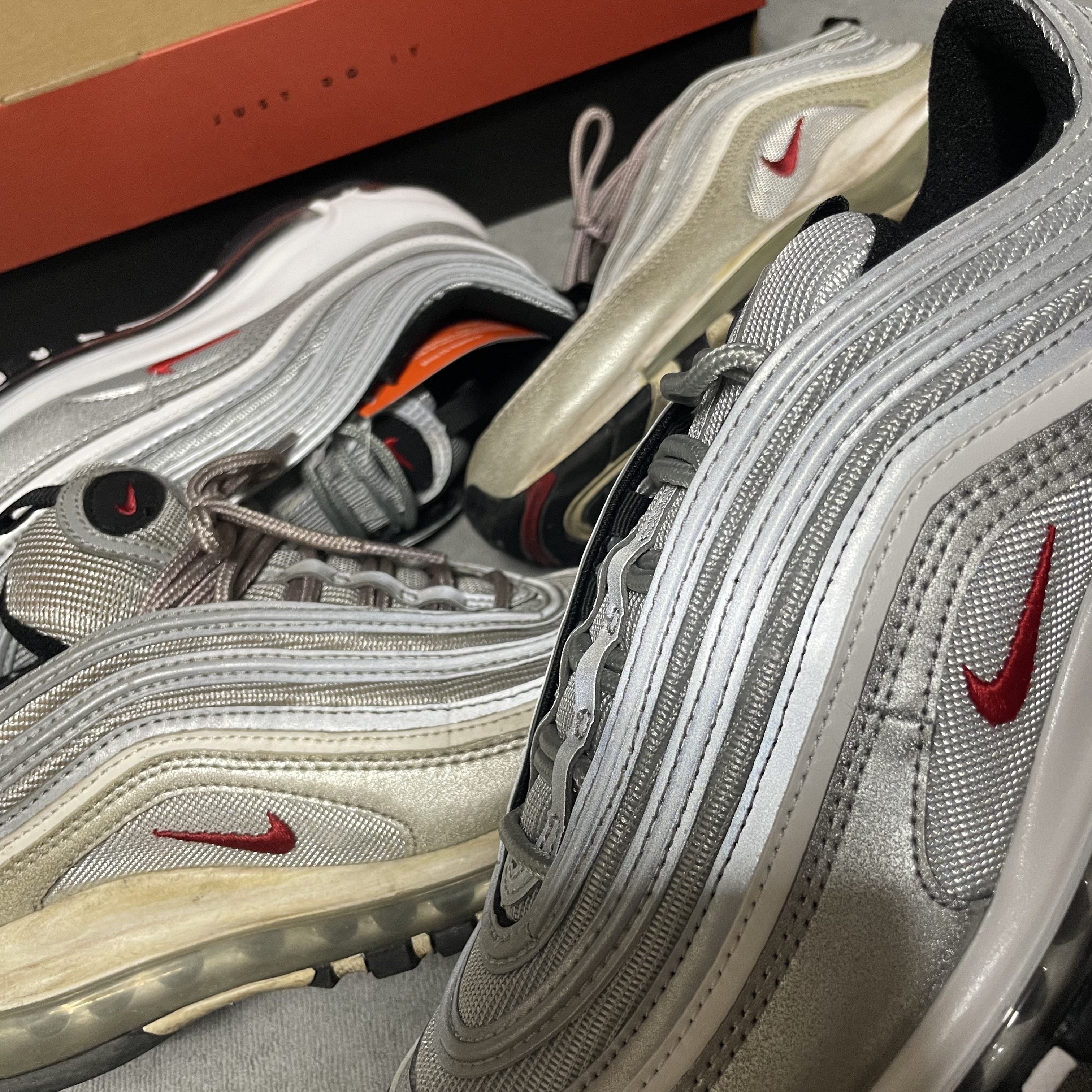 Nike Air Max 97 OG Silver Bullet 2022 착용 스타일