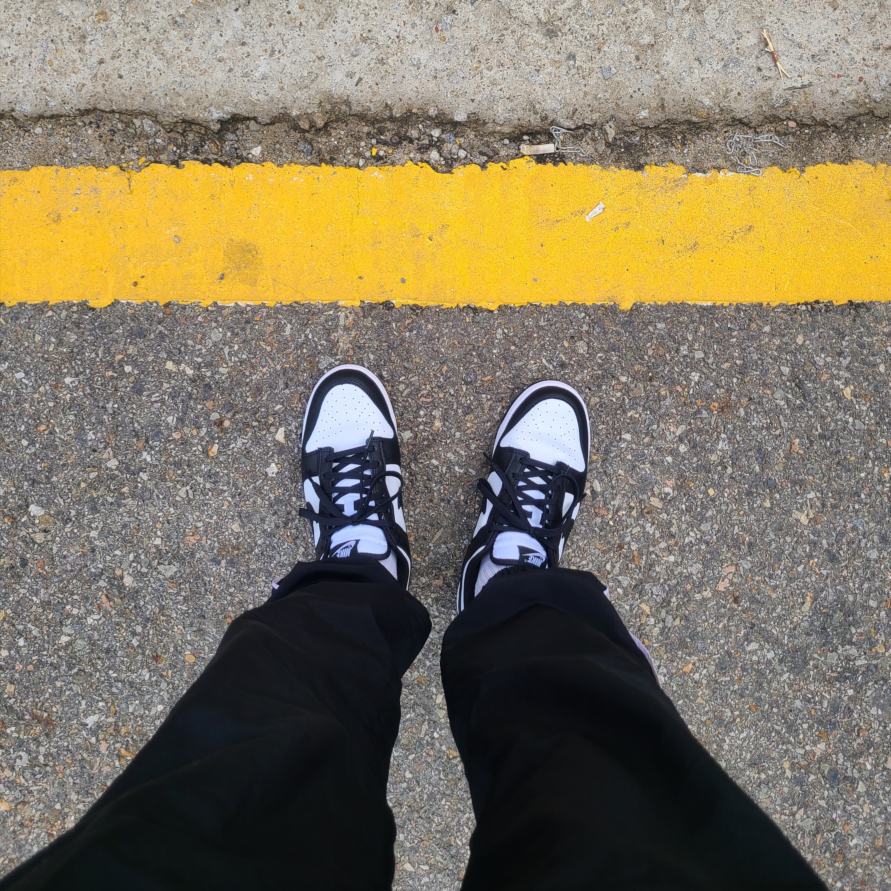 Nike Dunk Low Retro Black 착용 스타일