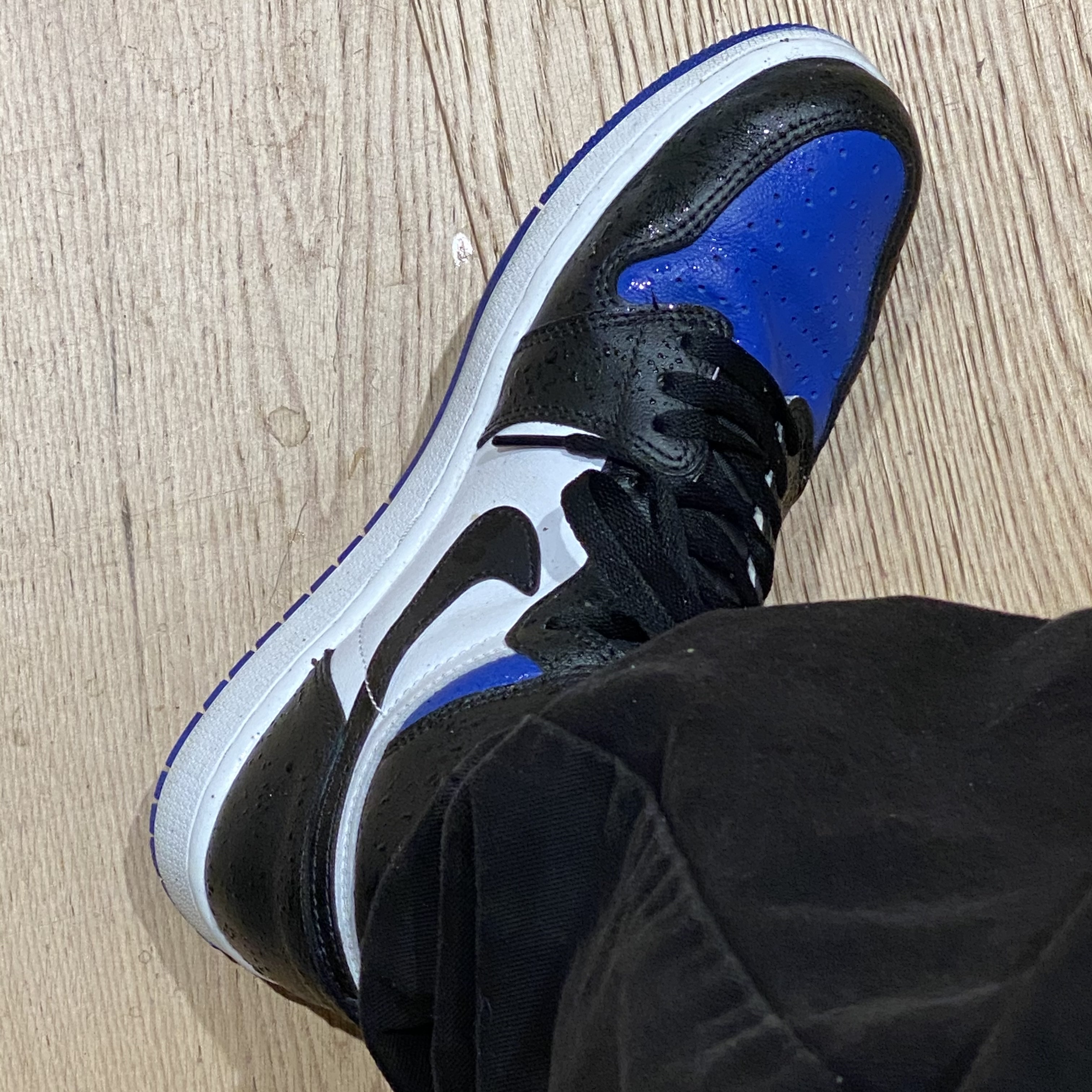 Jordan 1 Retro High OG Royal Toe 착용 스타일