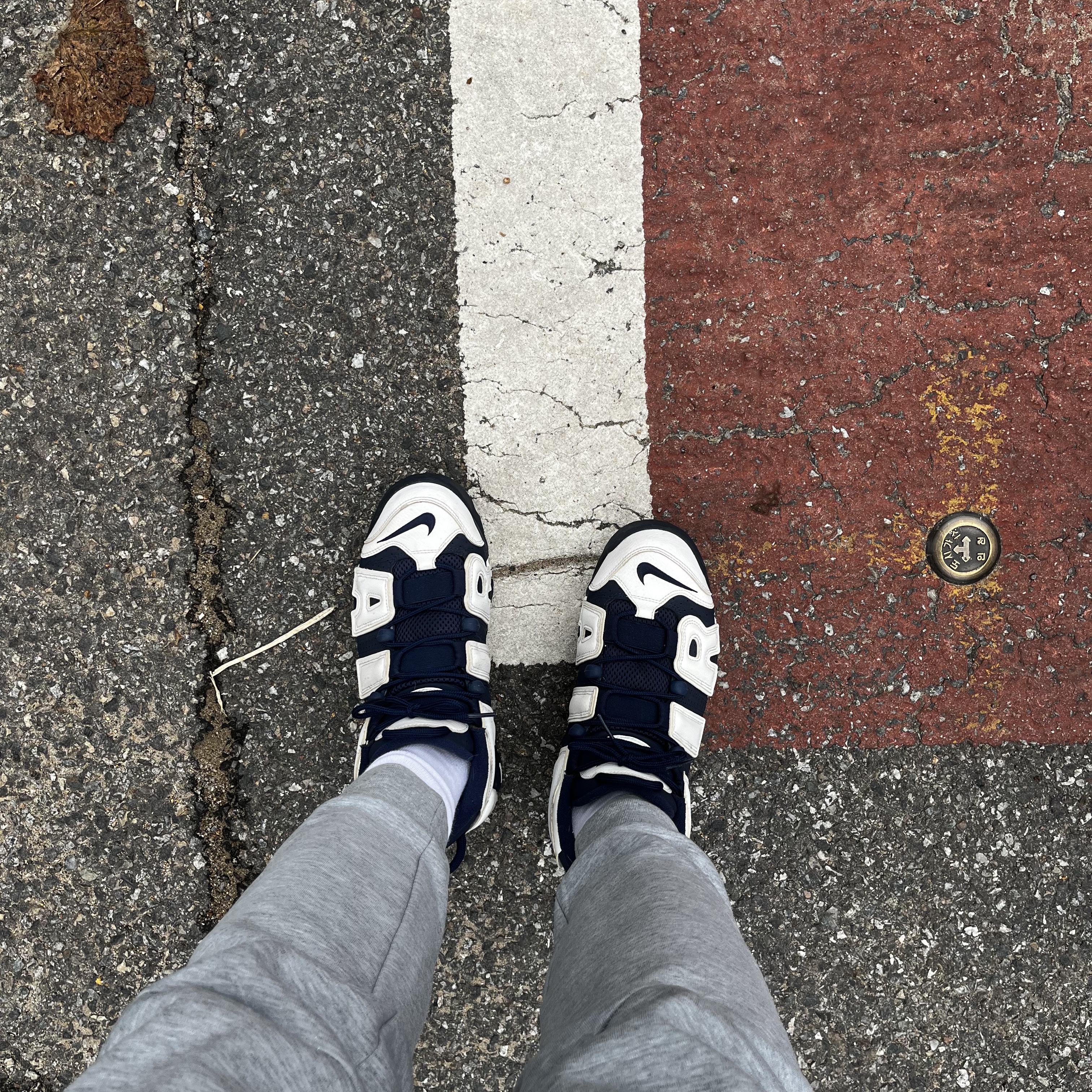 Nike Air More Uptempo Olympic 2016 착용 스타일 - 2