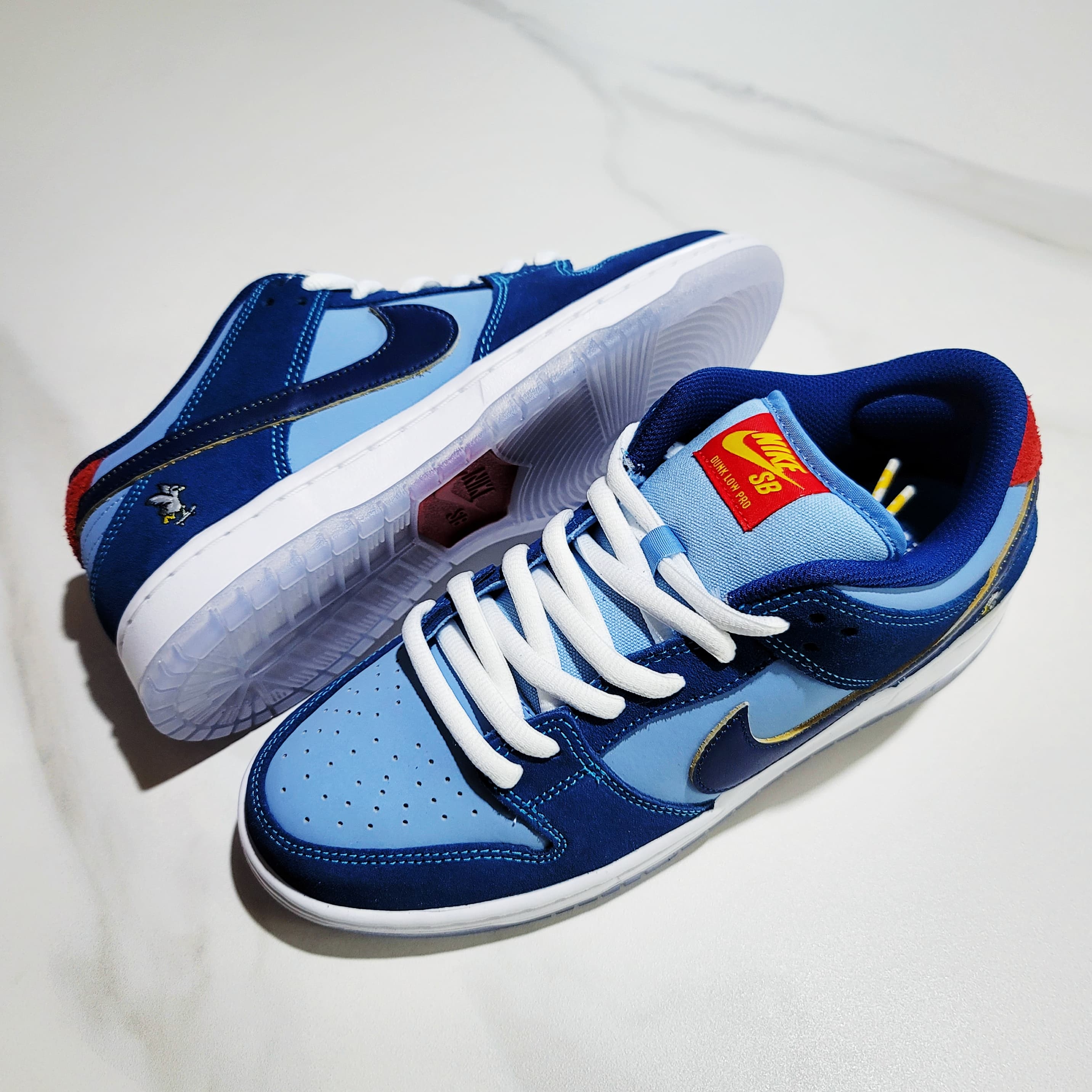 Nike x Why So Sad? SB Dunk Low Pro Coastal Blue 착용 스타일
