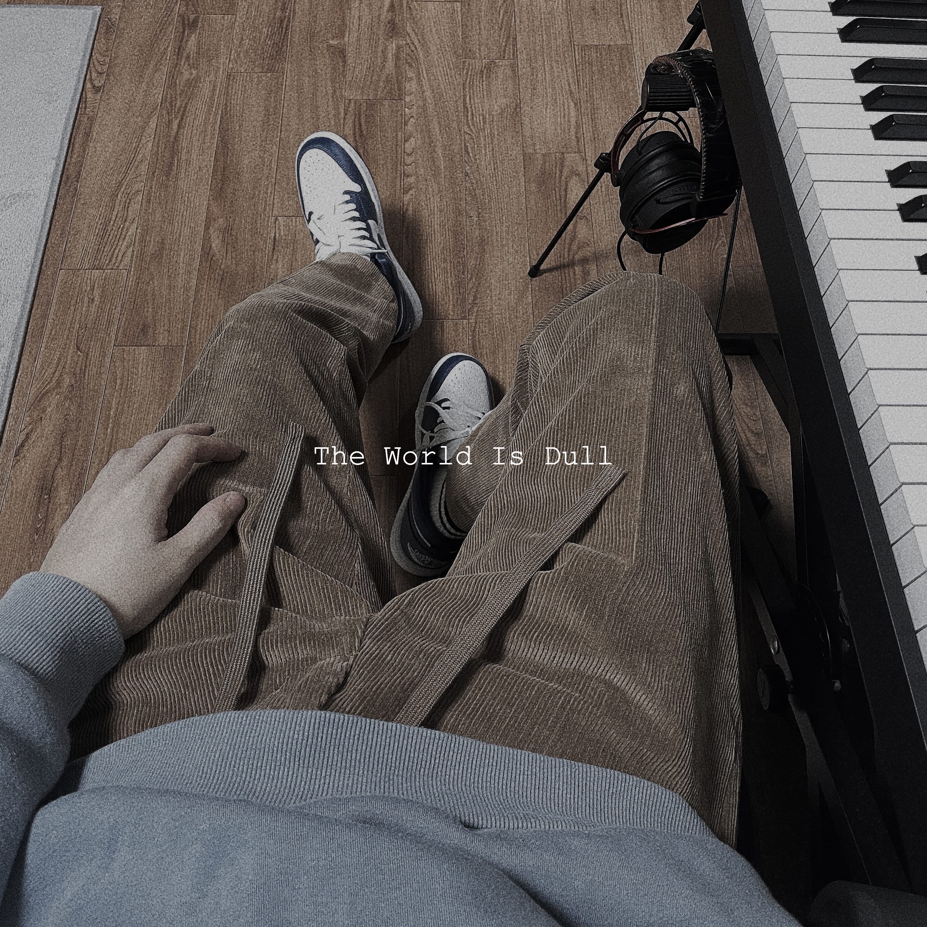 (W) Jordan 1 Low White Dark Marina Blue 착용 스타일