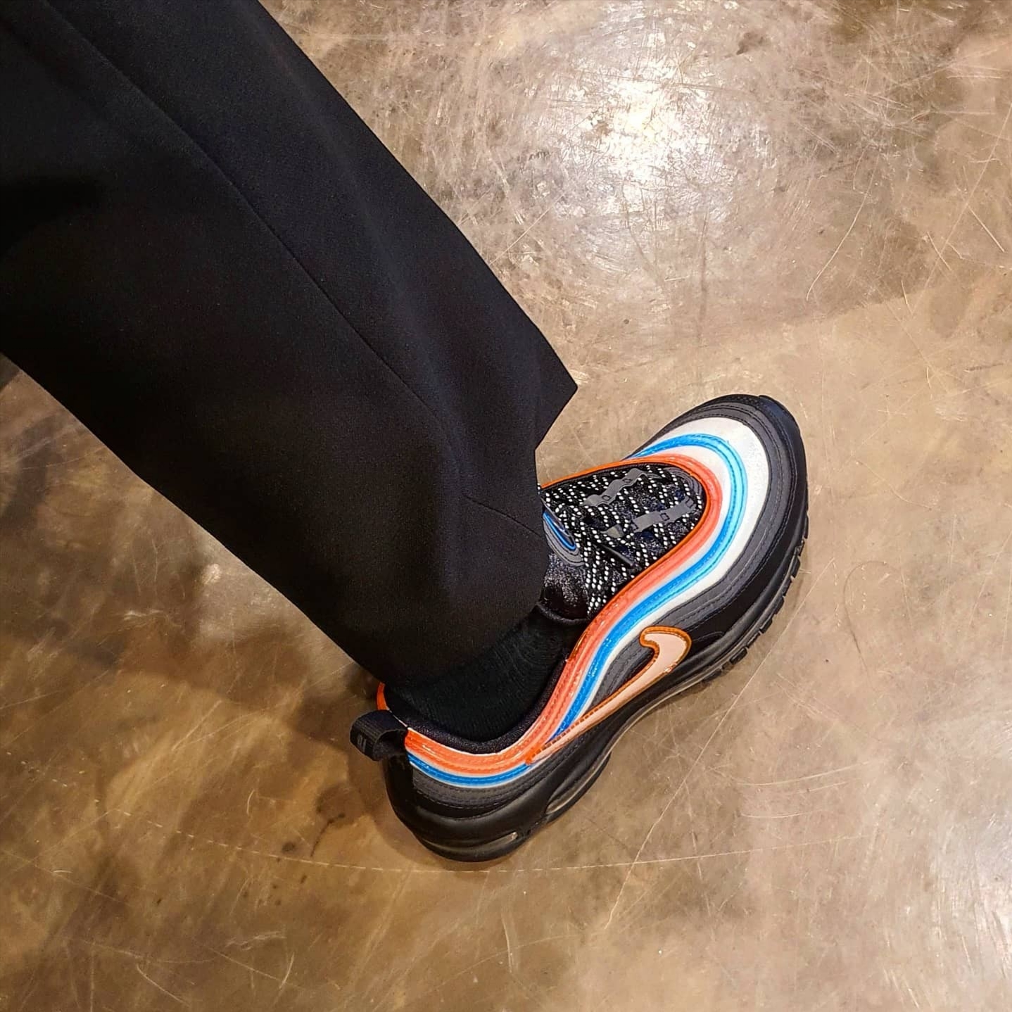 Nike Air Max 97 Neon Seoul 착용 스타일 - 1
