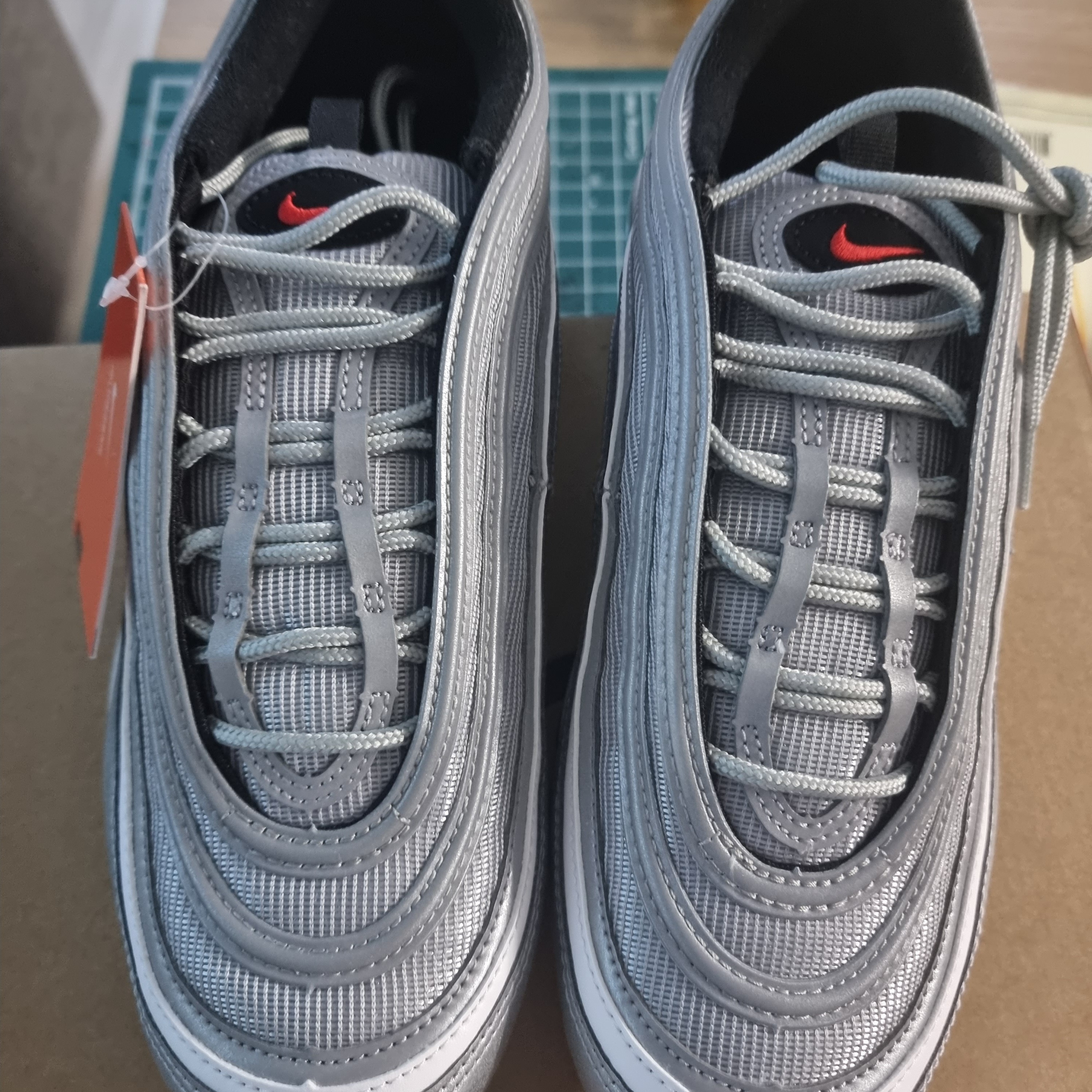 Nike Air Max 97 OG Silver Bullet 2022 착용 스타일 - 1
