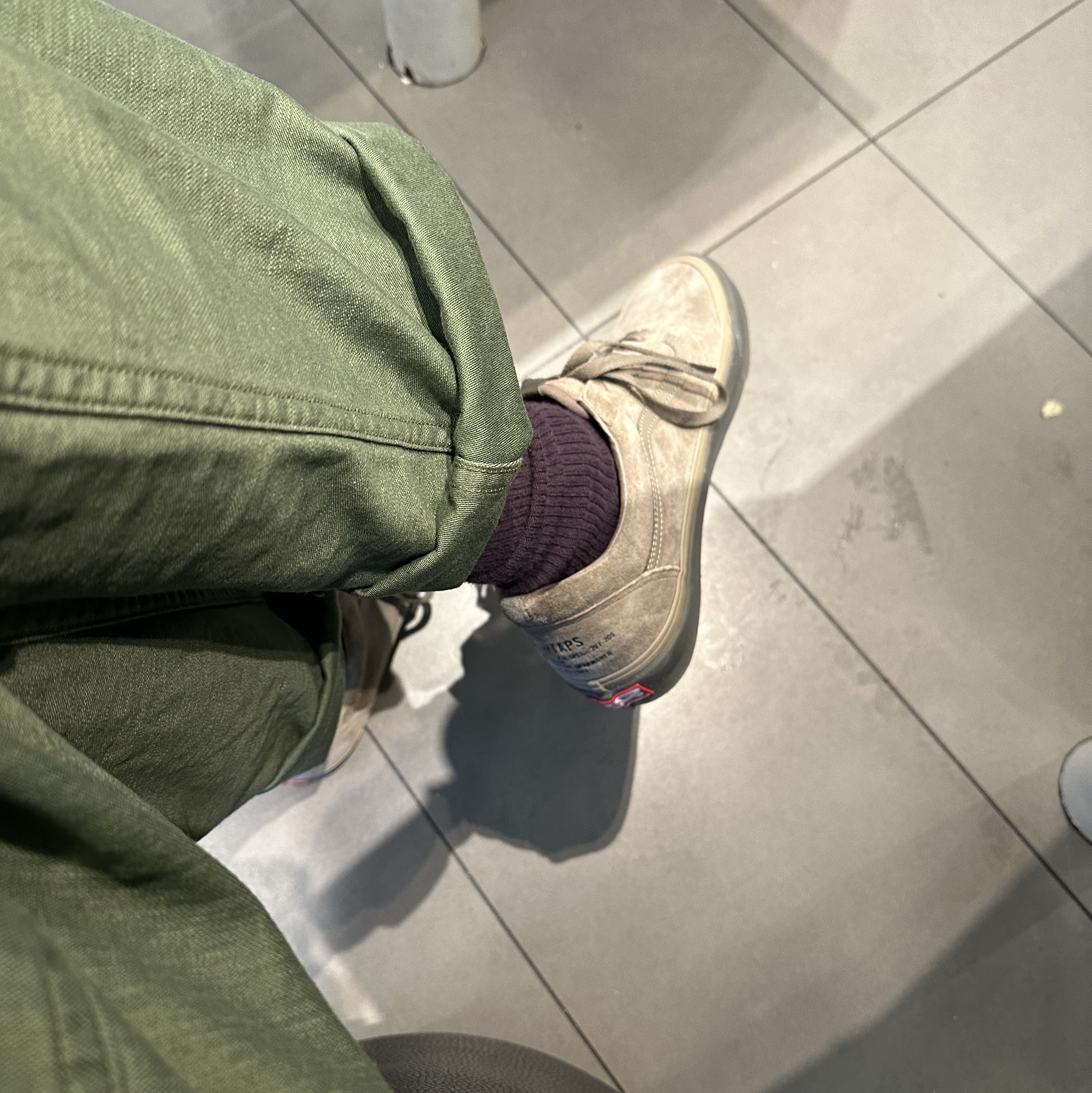Vans Vault x WTAPS OG Old Skool LX Coyote 착용 스타일 - 1