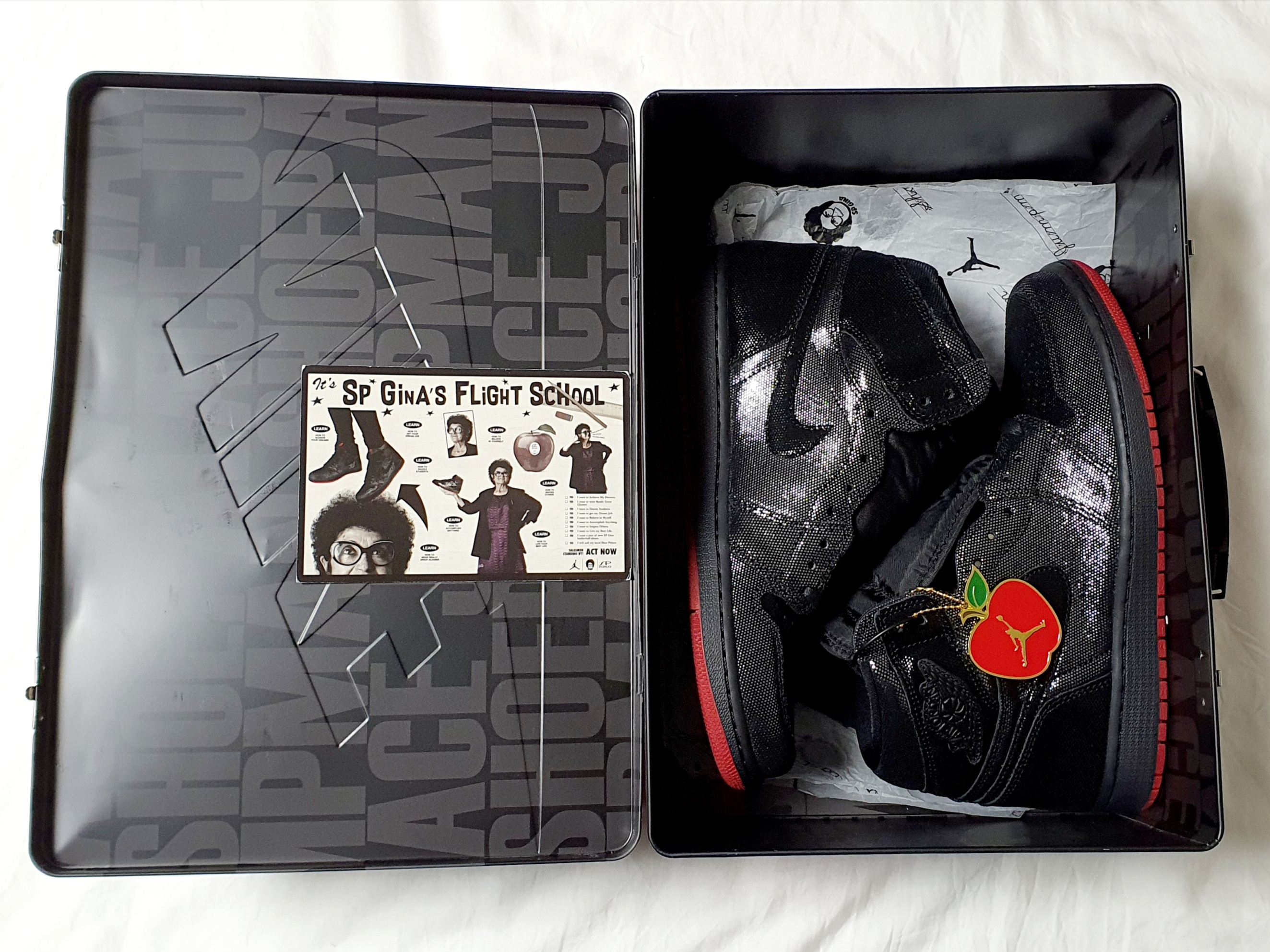 Jordan 1 Retro High OG SP Gina (Special Box) 착용 스타일 - 3