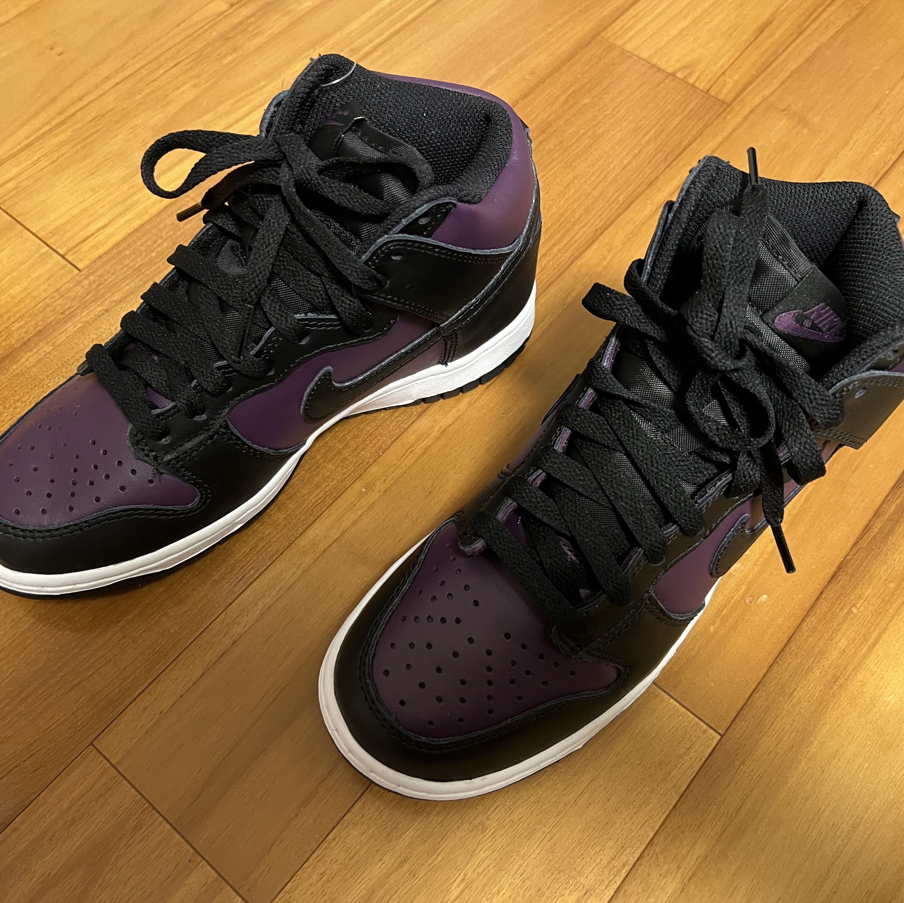 Nike x Fragment Dunk High Black 착용 스타일