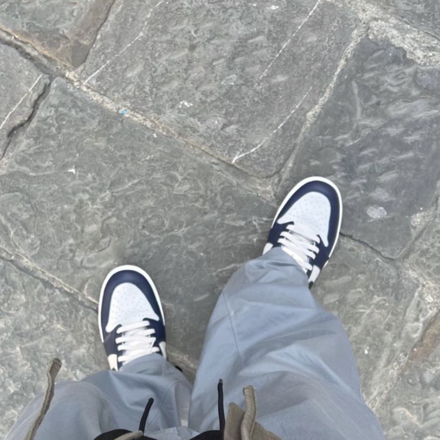 Jordan 1 High 85 College Navy 착용 스타일