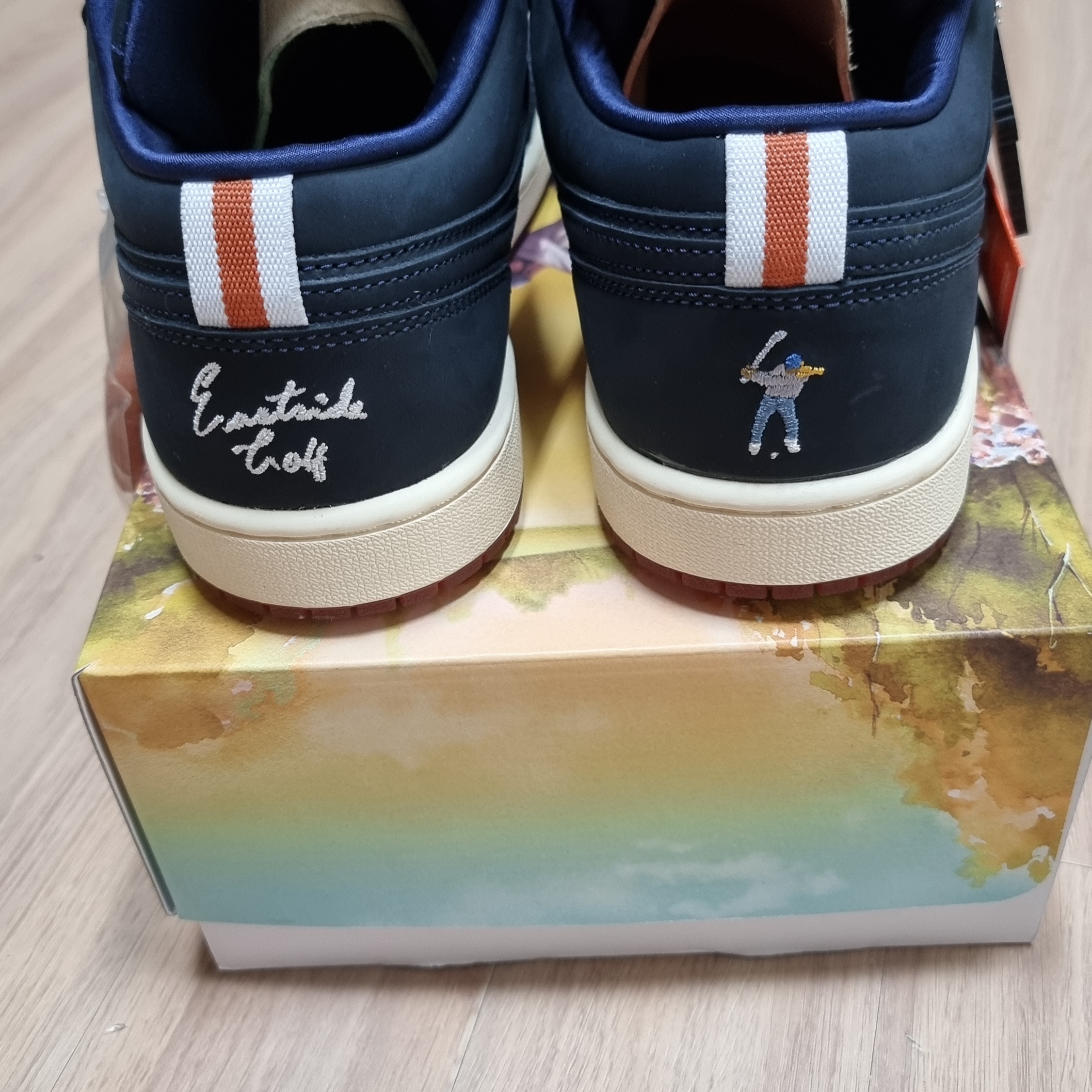 Jordan 1 x Eastside Golf Low Midnight Navy 착용 스타일 - 3