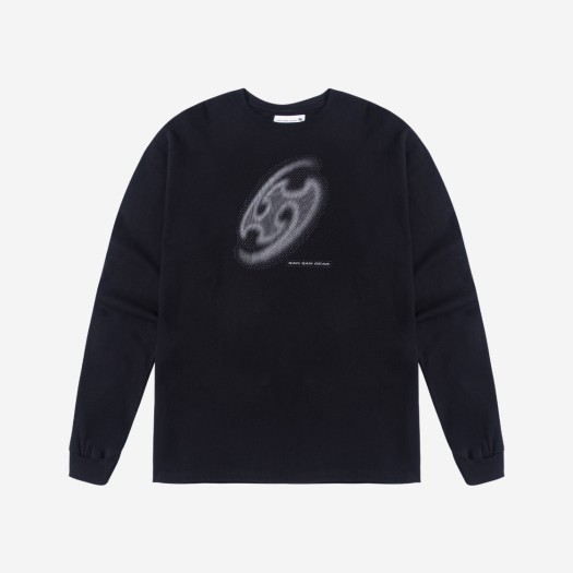 산산기어 롱슬리브 티셔츠 블랙 - 22FW
