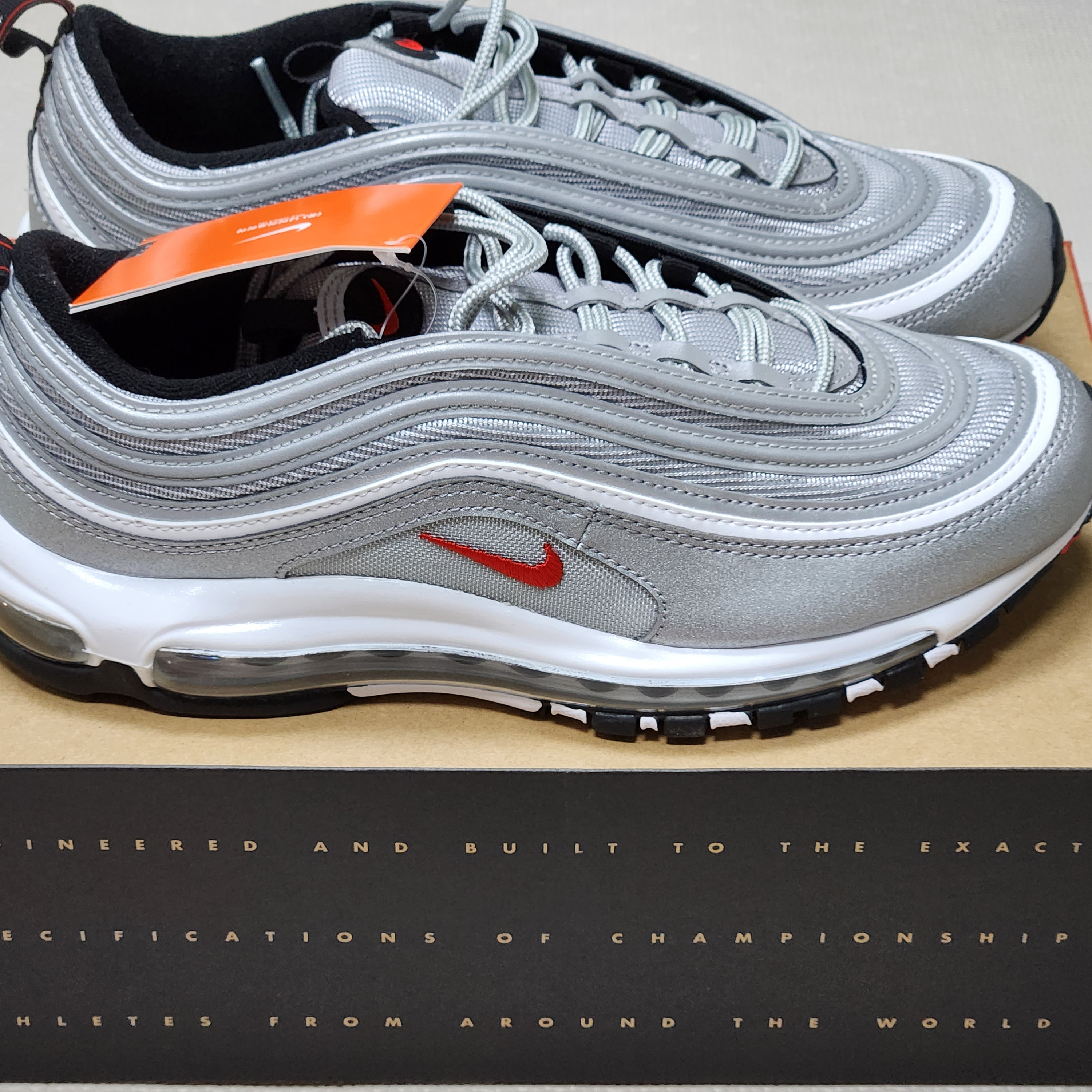 Nike Air Max 97 OG Silver Bullet 2022 착용 스타일 - 1