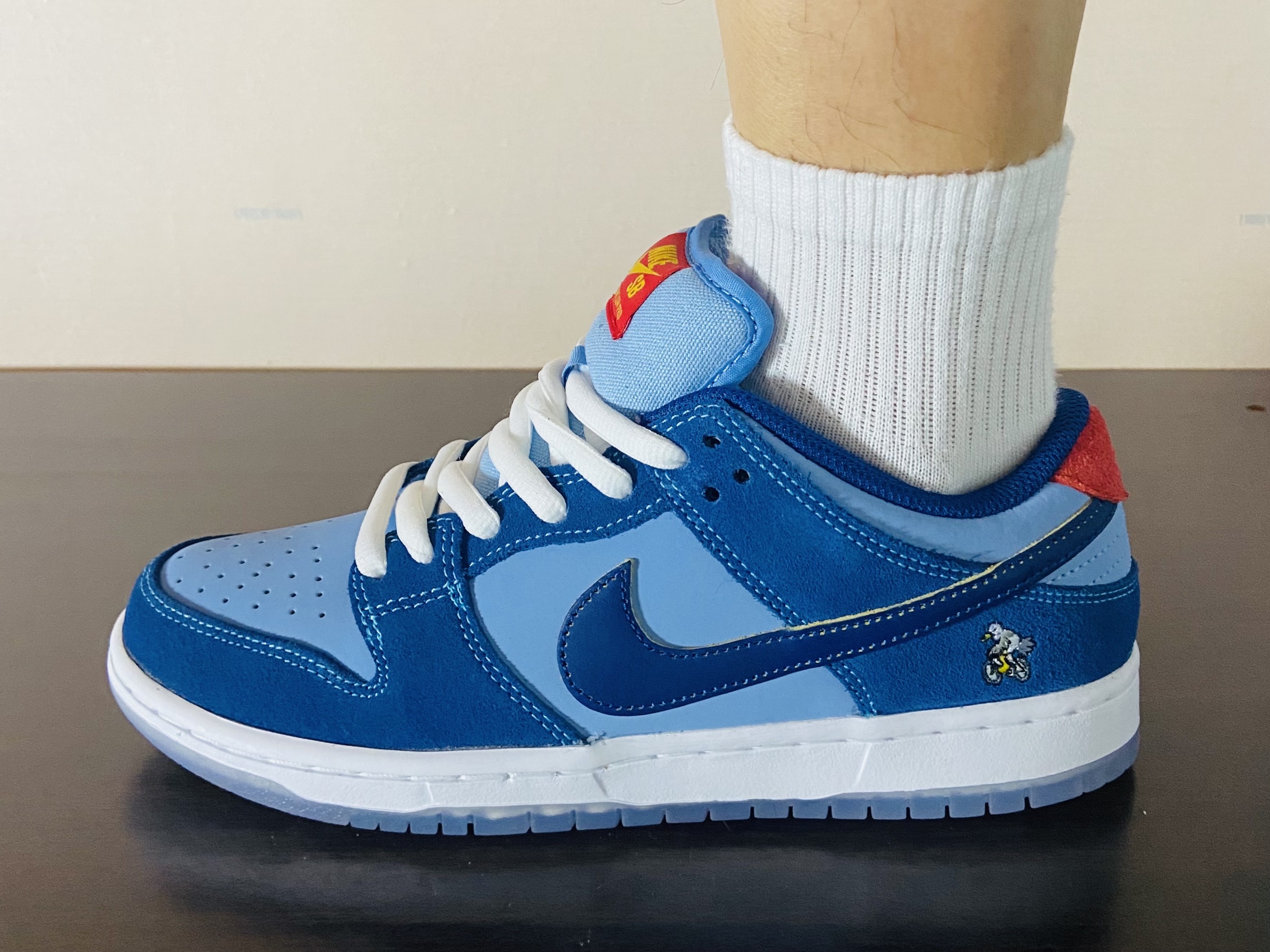 Nike x Why So Sad? SB Dunk Low Pro Coastal Blue 착용 스타일