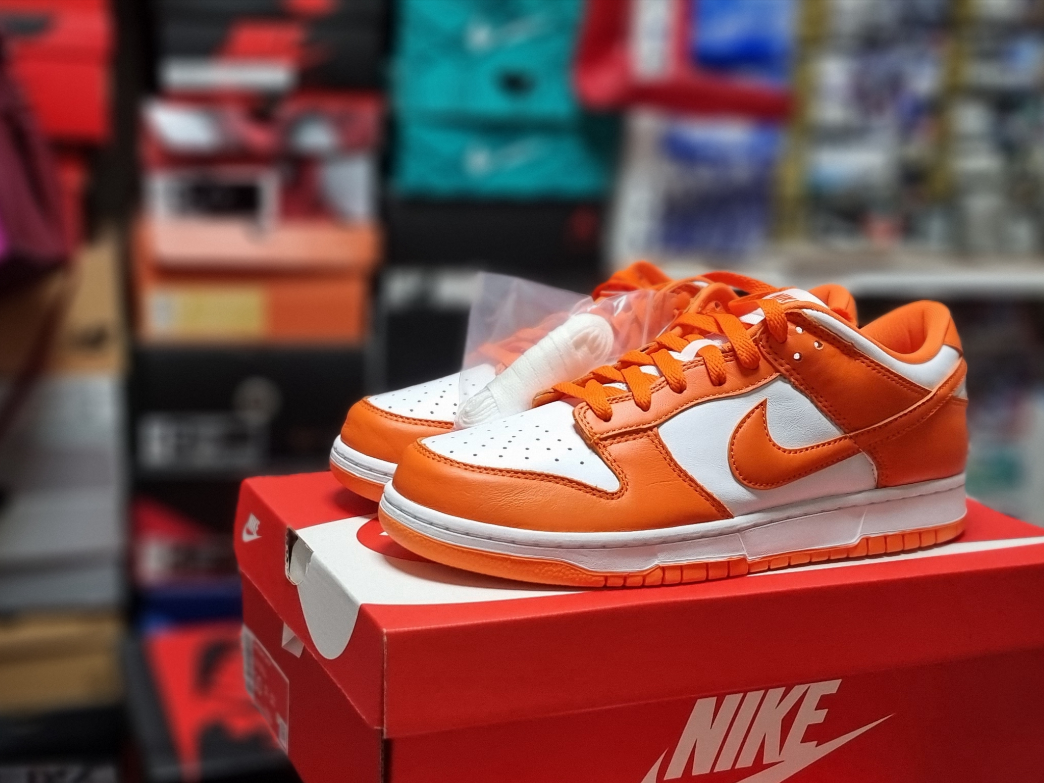 Nike Dunk Low SP Syracuse 2022 착용 스타일