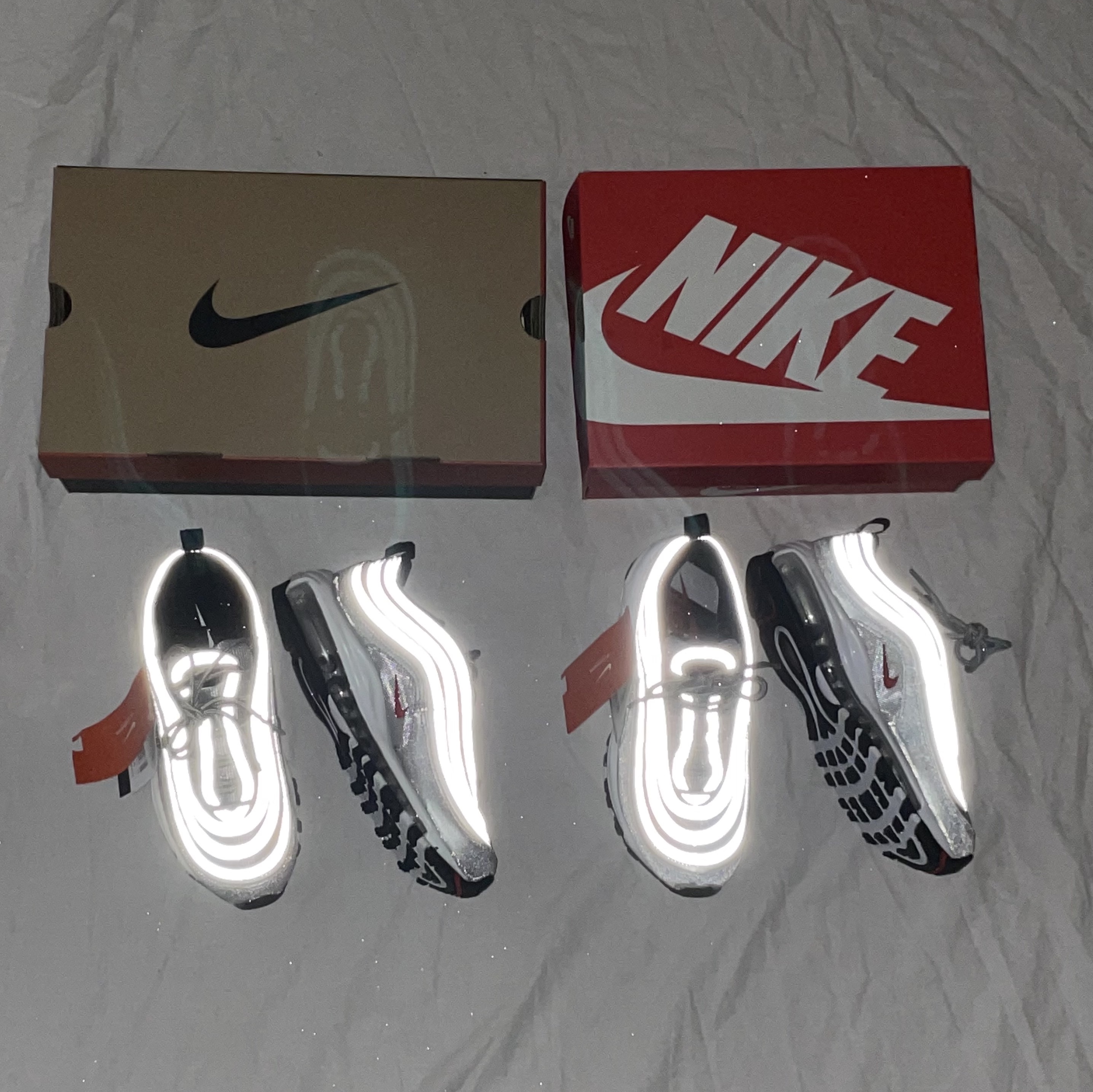 Nike Air Max 97 OG Silver Bullet 2022, (W) Nike Air Max 97 OG Silver Bullet 2022 착용 스타일