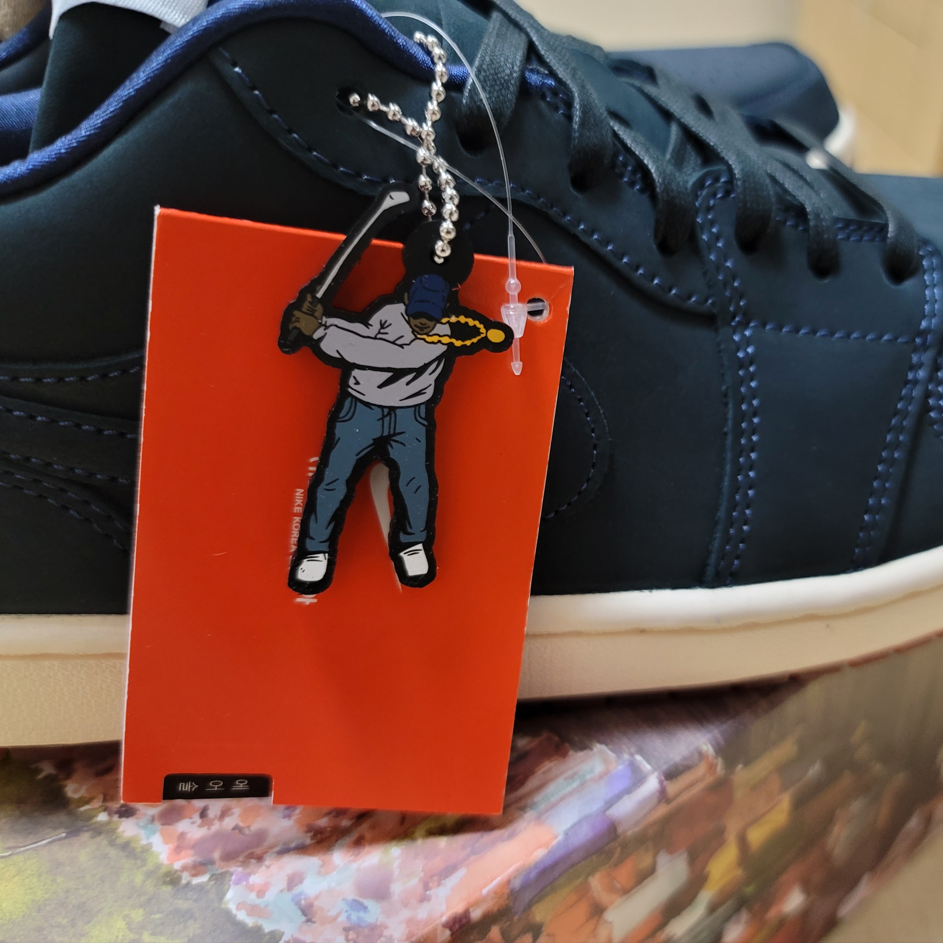 Jordan 1 x Eastside Golf Low Midnight Navy 착용 스타일 - 5