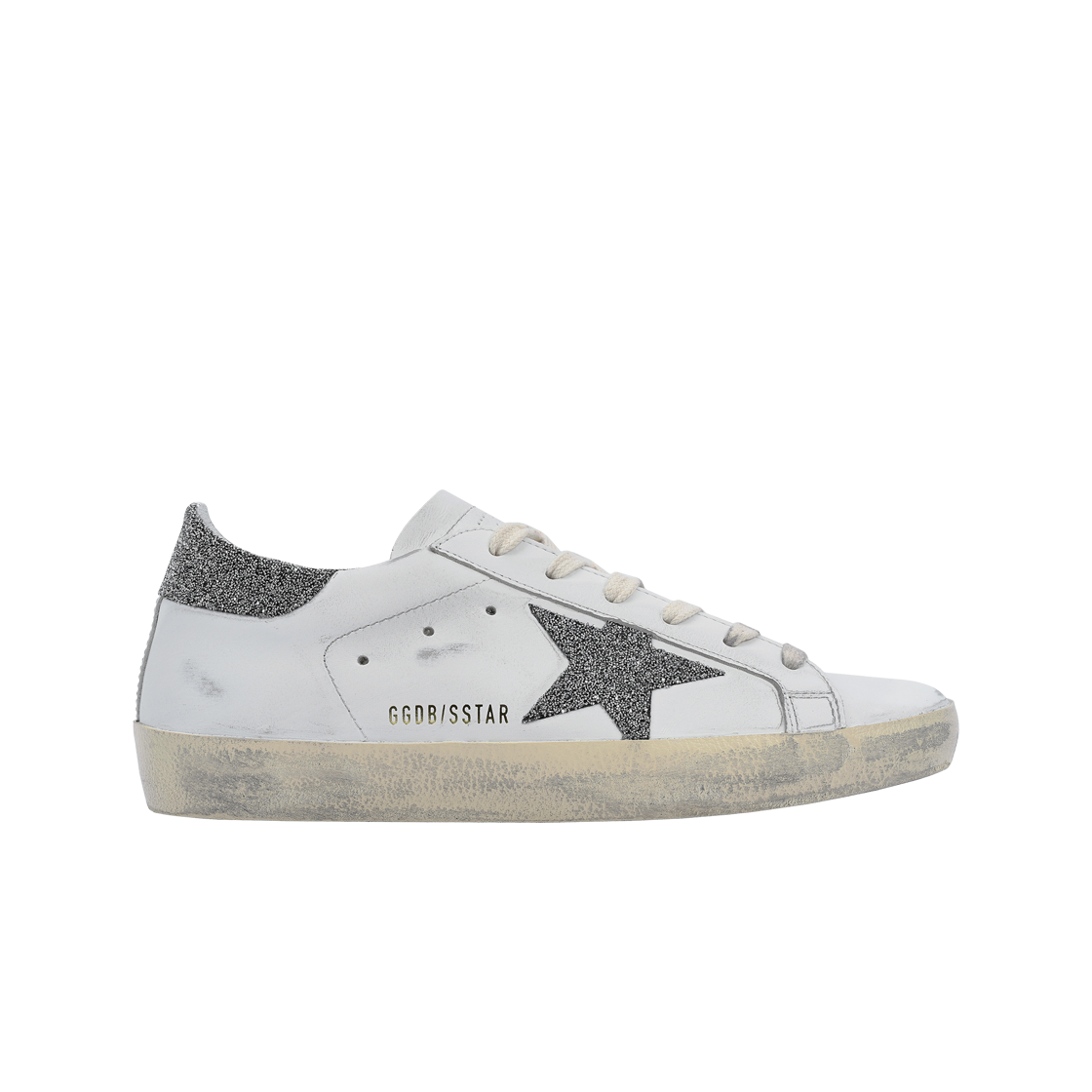 (W) 골든구스 슈퍼스타 화이트 실버탭 스니커즈((W) Golden Goose Superstar White Silver Heel Tab Sneakers)