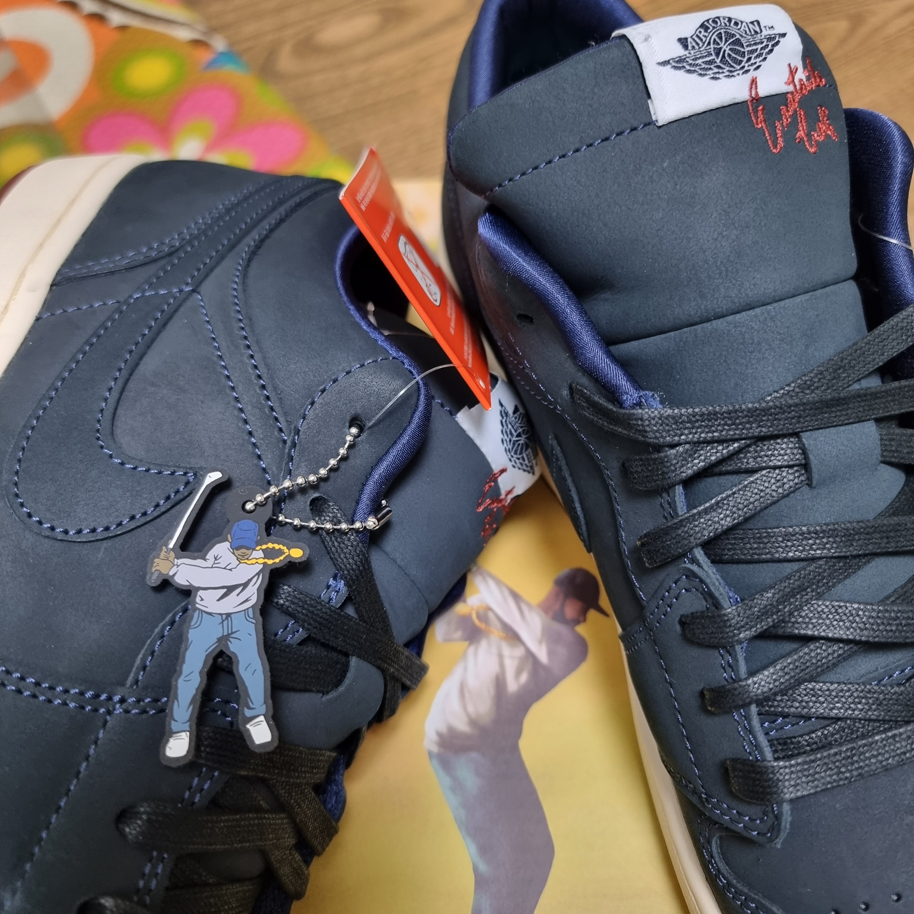Jordan 1 x Eastside Golf Low Midnight Navy 착용 스타일 - 3