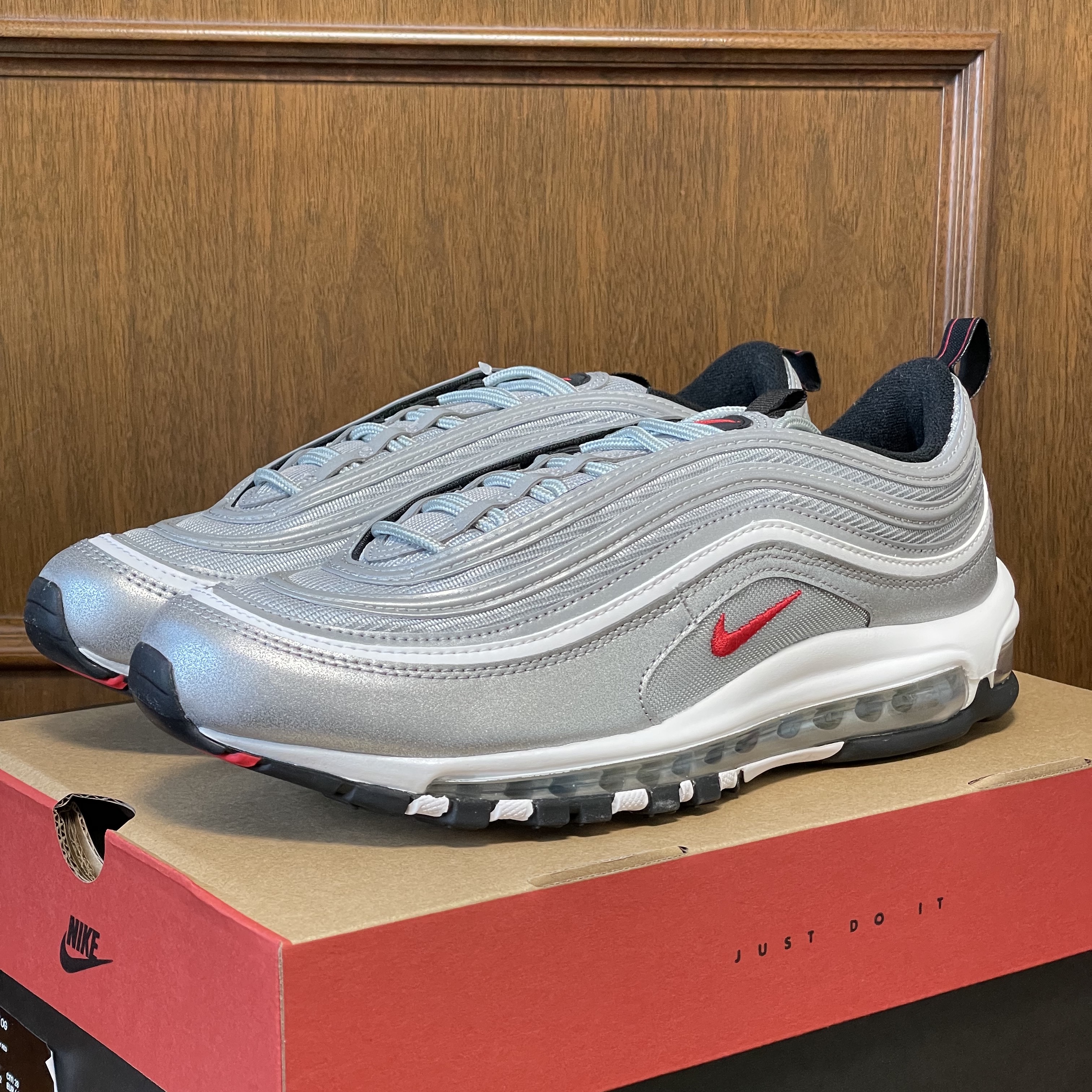 Nike Air Max 97 OG Silver Bullet 2022 착용 스타일 - 2