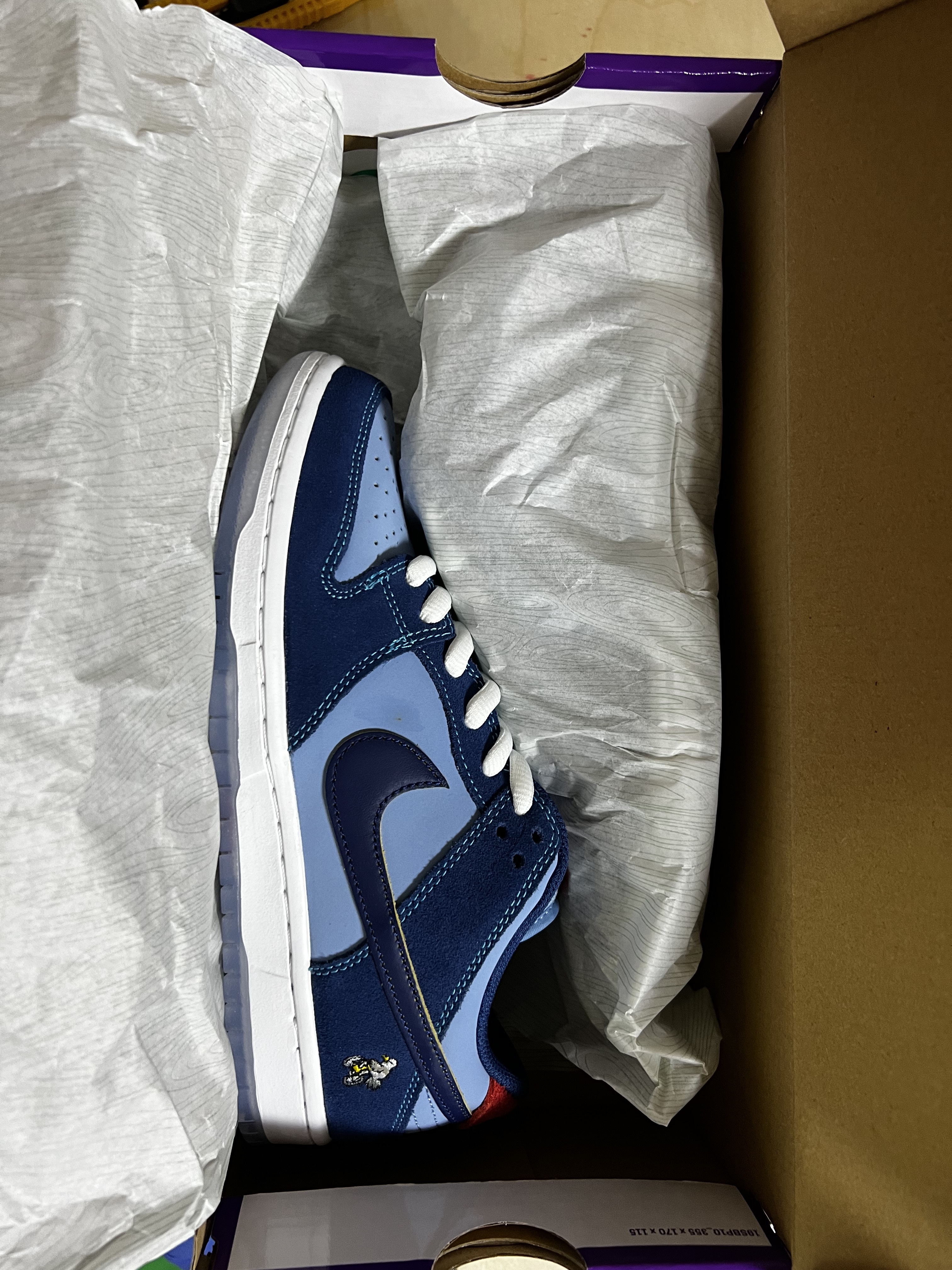Nike x Why So Sad? SB Dunk Low Pro Coastal Blue 착용 스타일