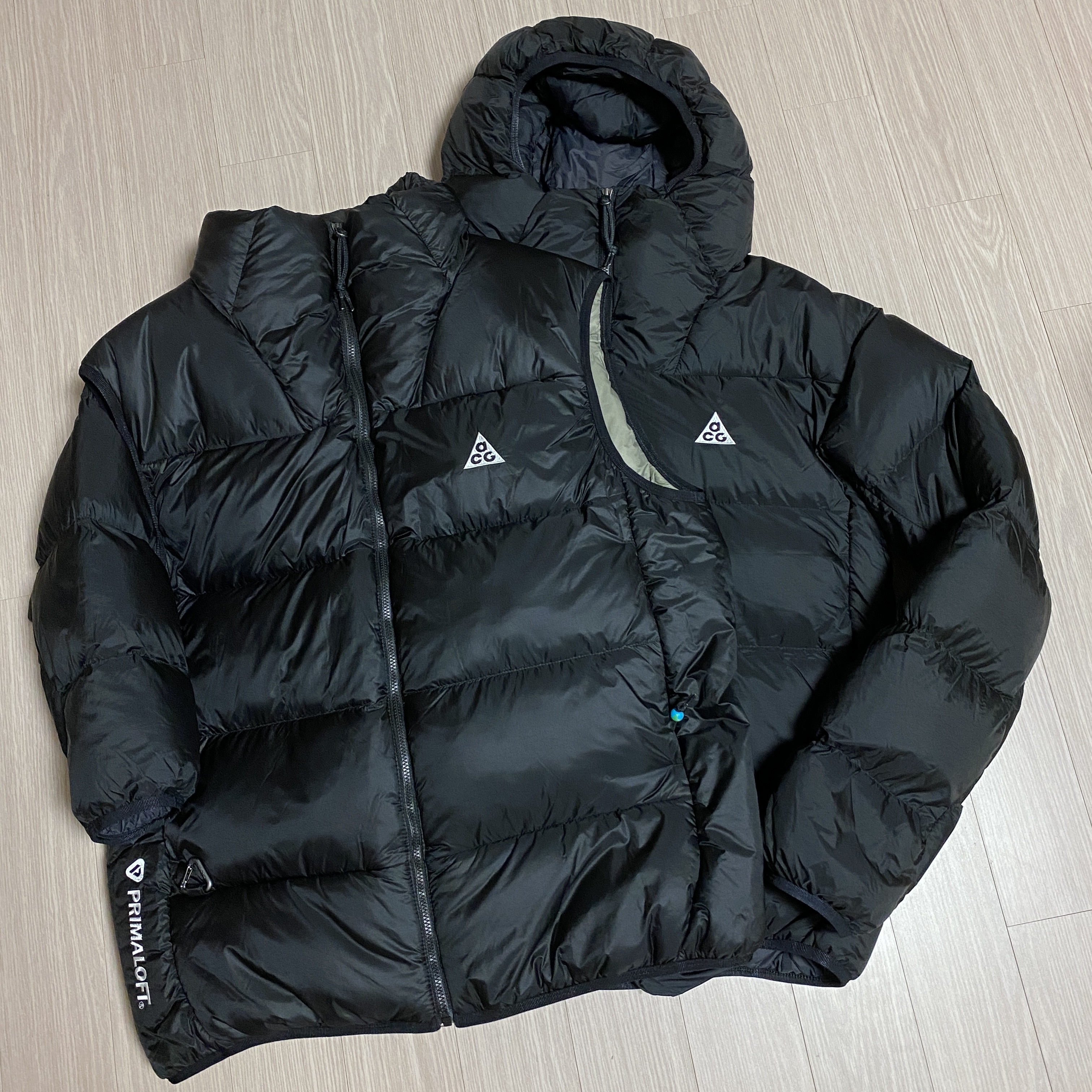 Nike ACG Therma-Fit ADV Lunar Lake Puffer Jacket Black - Asia, Nike ACG Therma-Fit ADV Lunar Lake Puffer Jacket Black - Asia 착용 스타일
