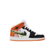 (GS) Jordan 1 Mid SE Black Starfish