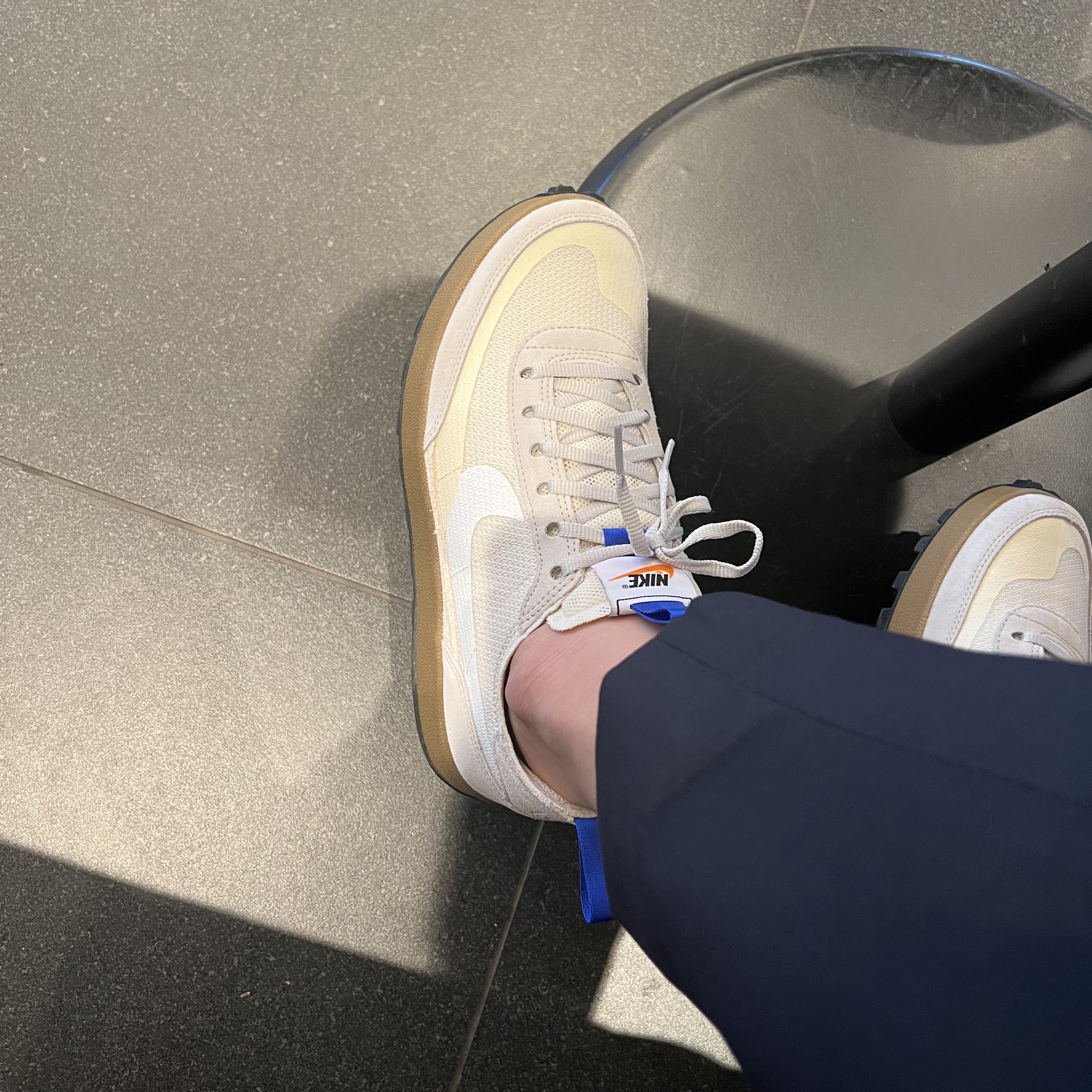 Nike x Tom Sachs General Purpose Shoe Light Cream 착용 스타일 - 2