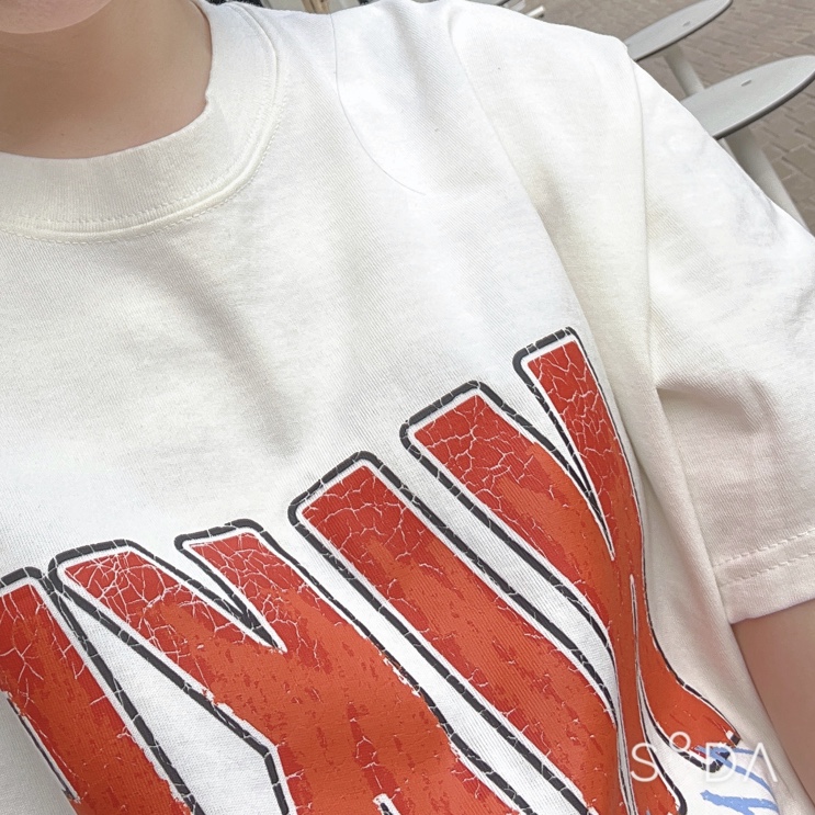 Nike M NRG Dunk '85 T-Shirt Sail - US/EU 착용 스타일 - 3