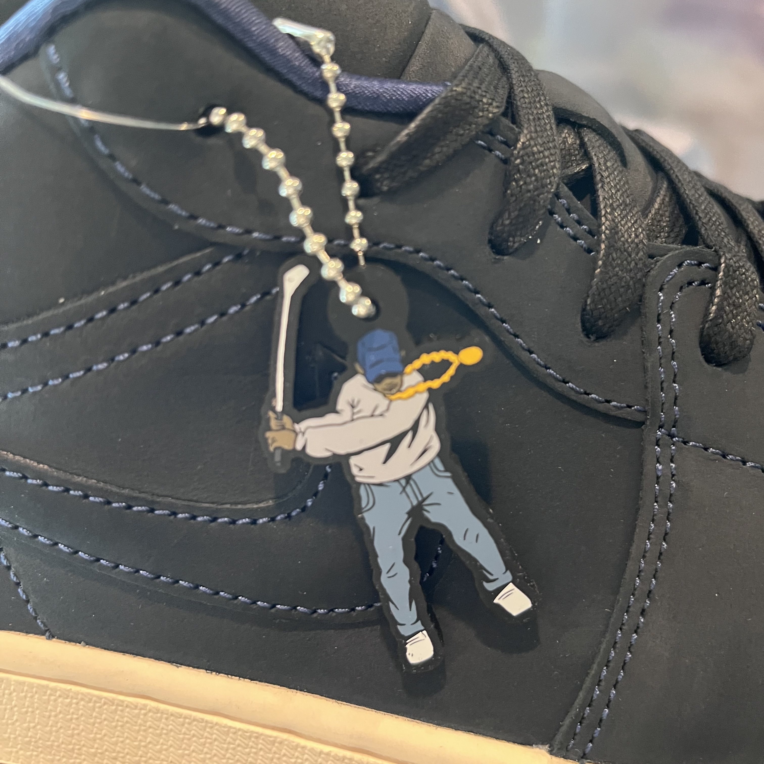 Jordan 1 x Eastside Golf Low Midnight Navy 착용 스타일 - 1