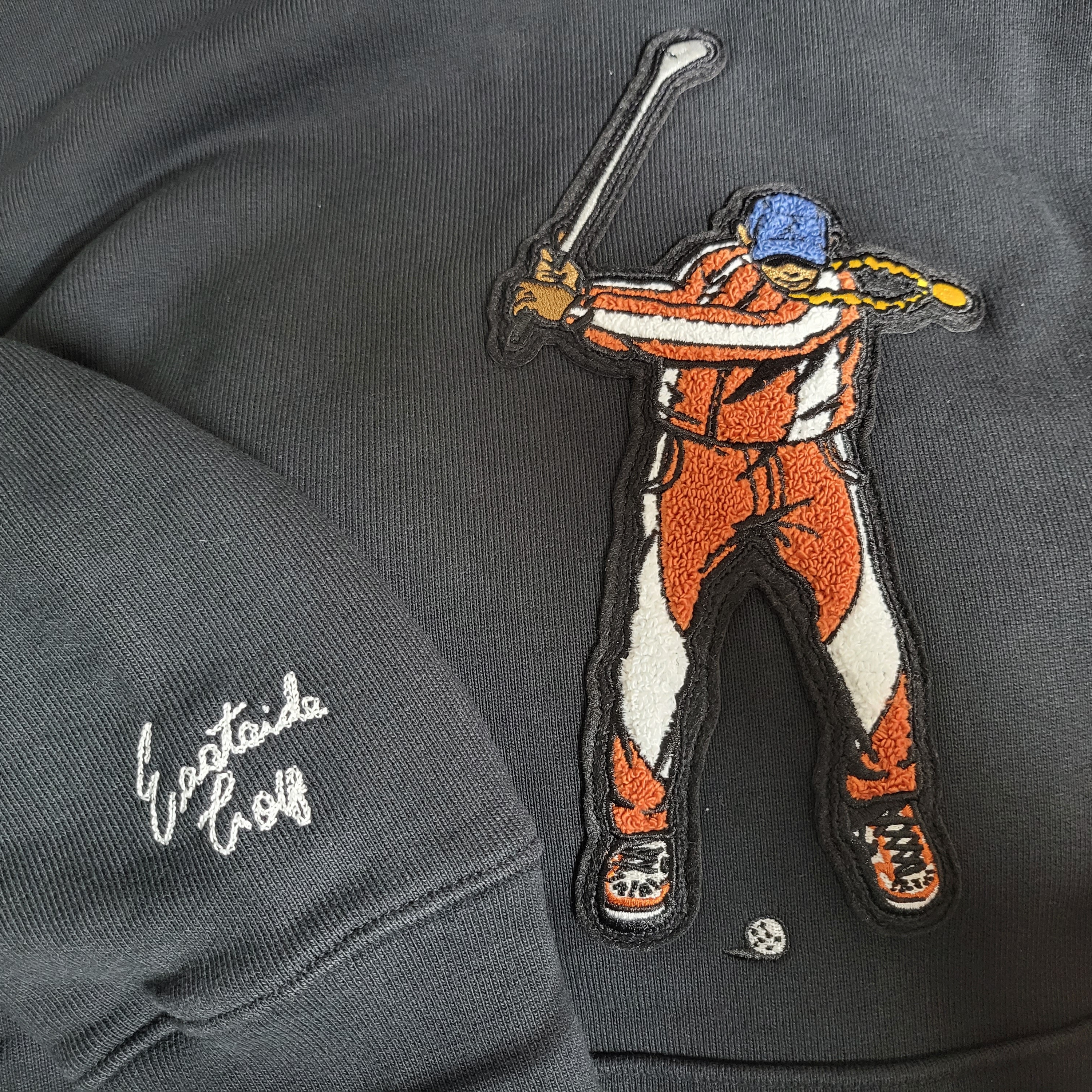 Jordan x Eastside Golf Fleece Hoodie Black - Asia 착용 스타일 - 2