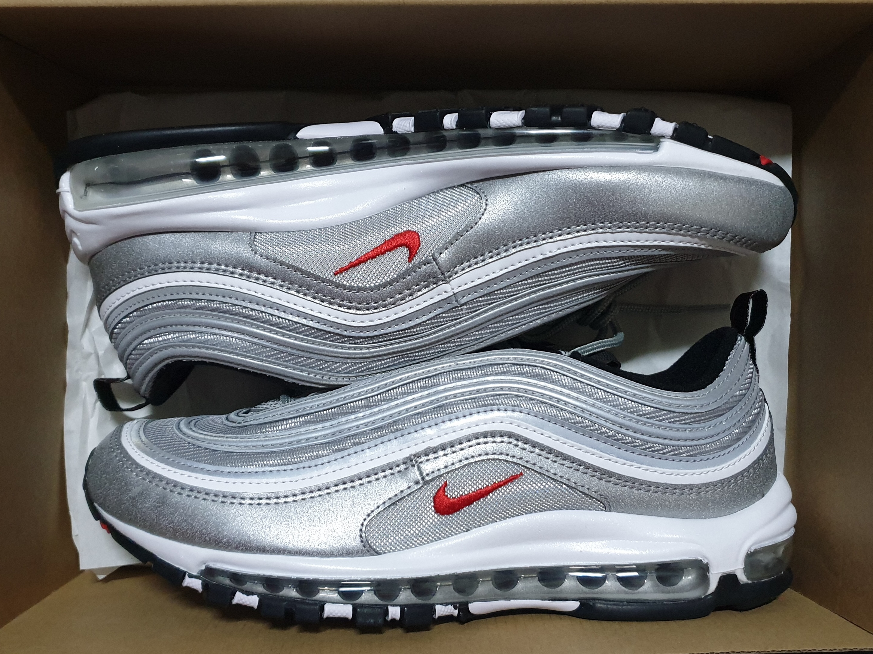 Nike Air Max 97 OG Silver Bullet 2022 착용 스타일