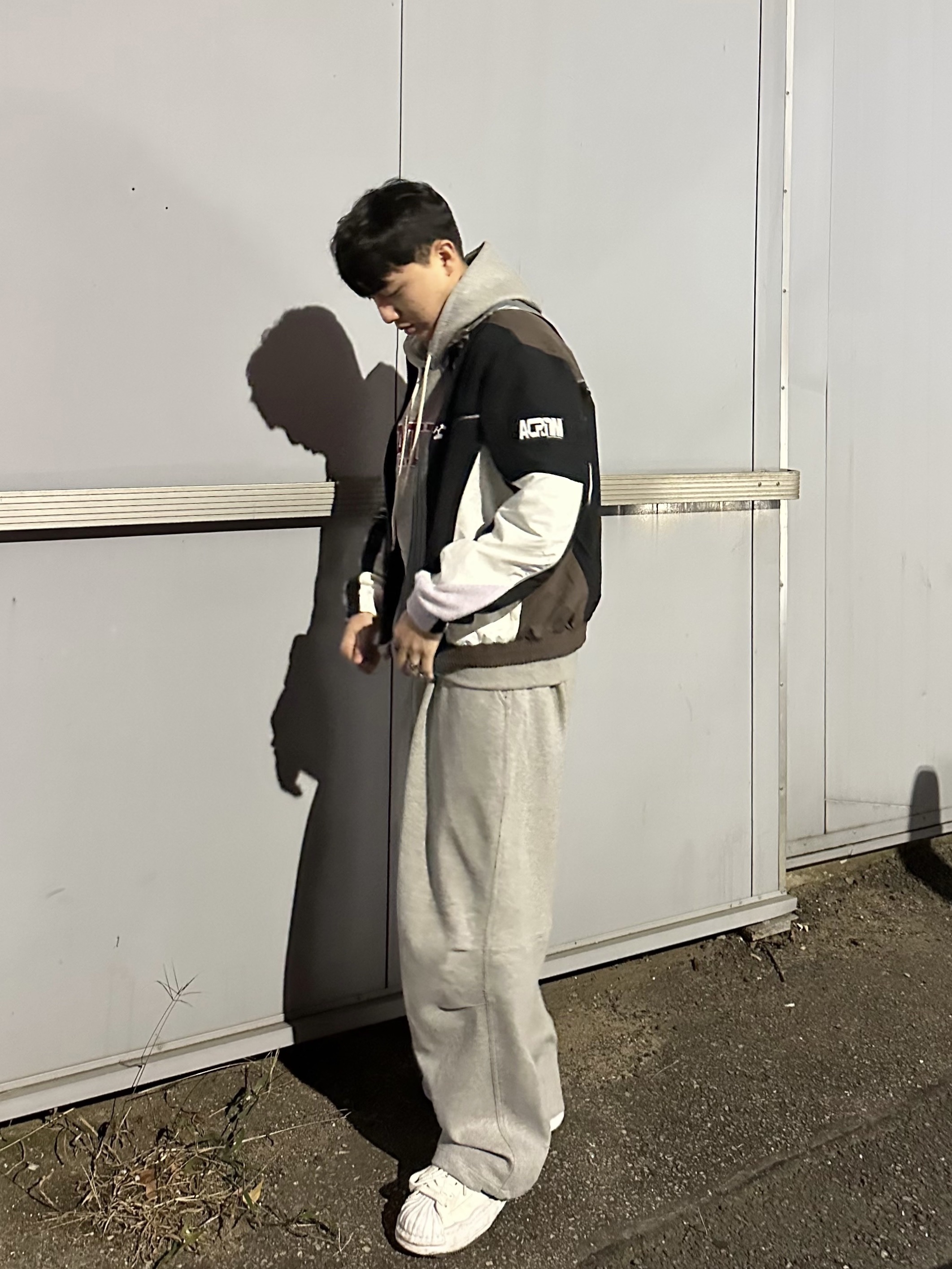 Nike x Acronym NRG Woven Jacket White - Asia, Maison Mihara Yasuhiro Blakey OG Sole Canvas Low-top Sneakers White 착용 스타일