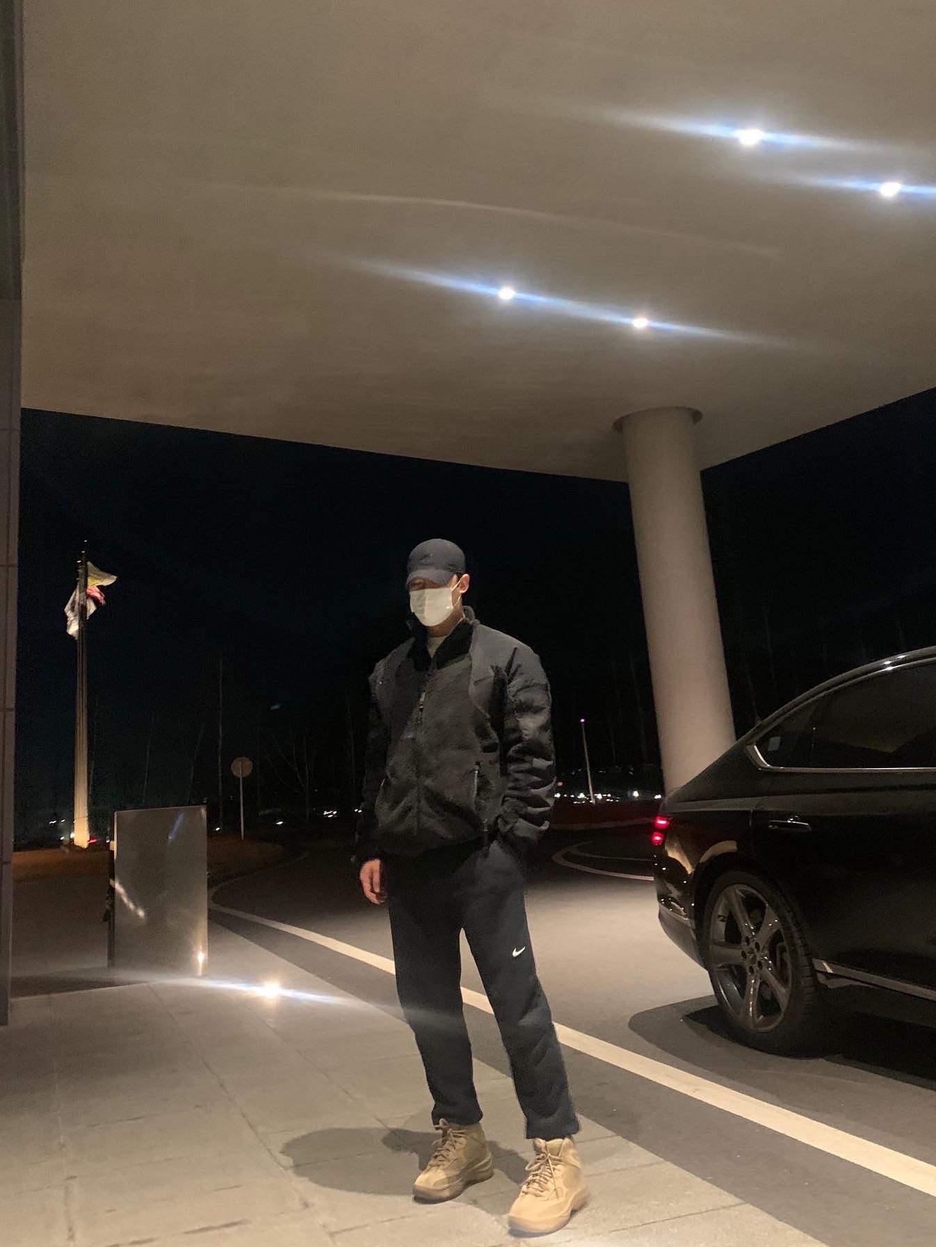 Nike x Drake Nocta NRG AU L91 Cap, Nike x Drake Nocta NRG Essential Fleece Pants Black - Asia 착용 스타일 - 2