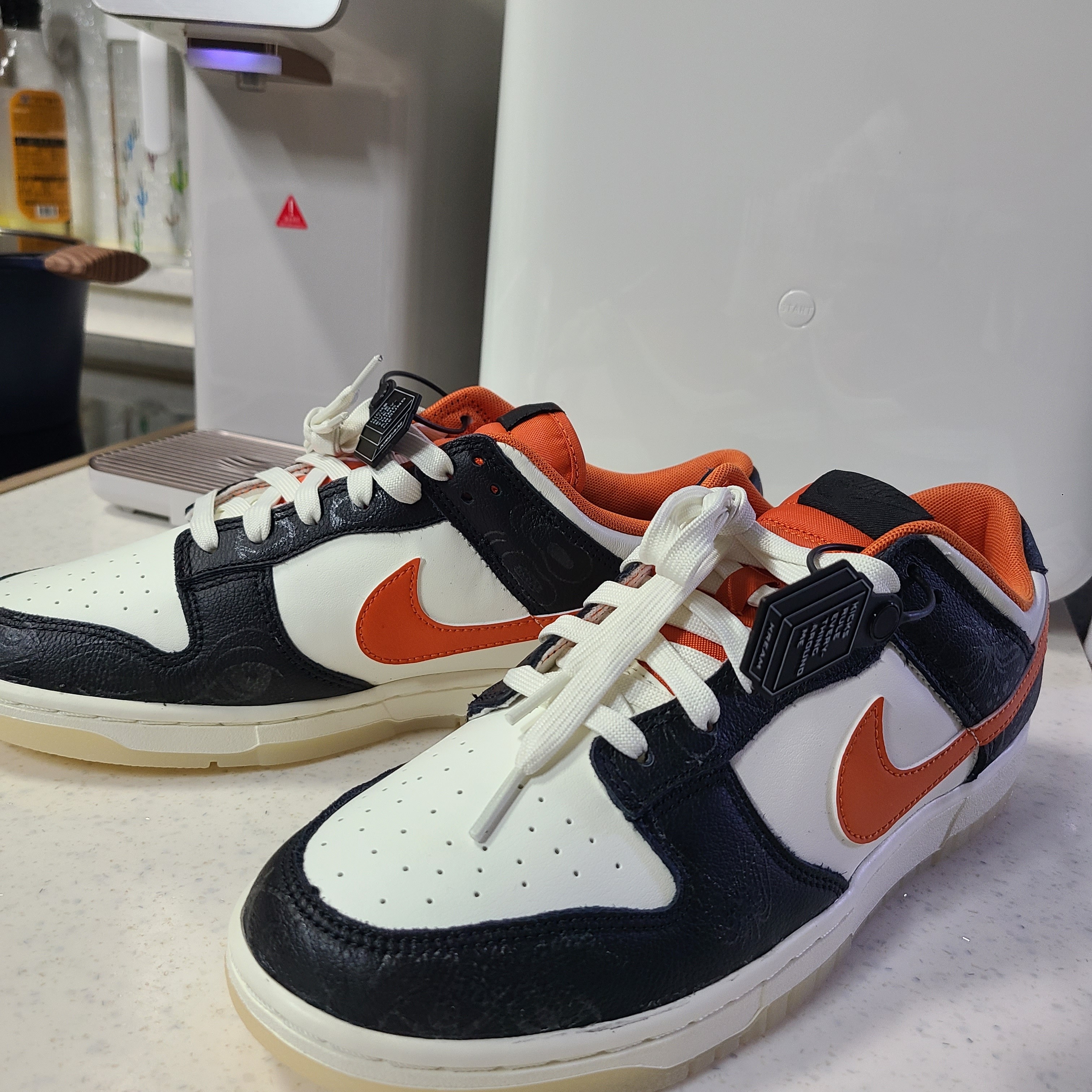 Nike Dunk Low Retro PRM Halloween 착용 스타일 - 2