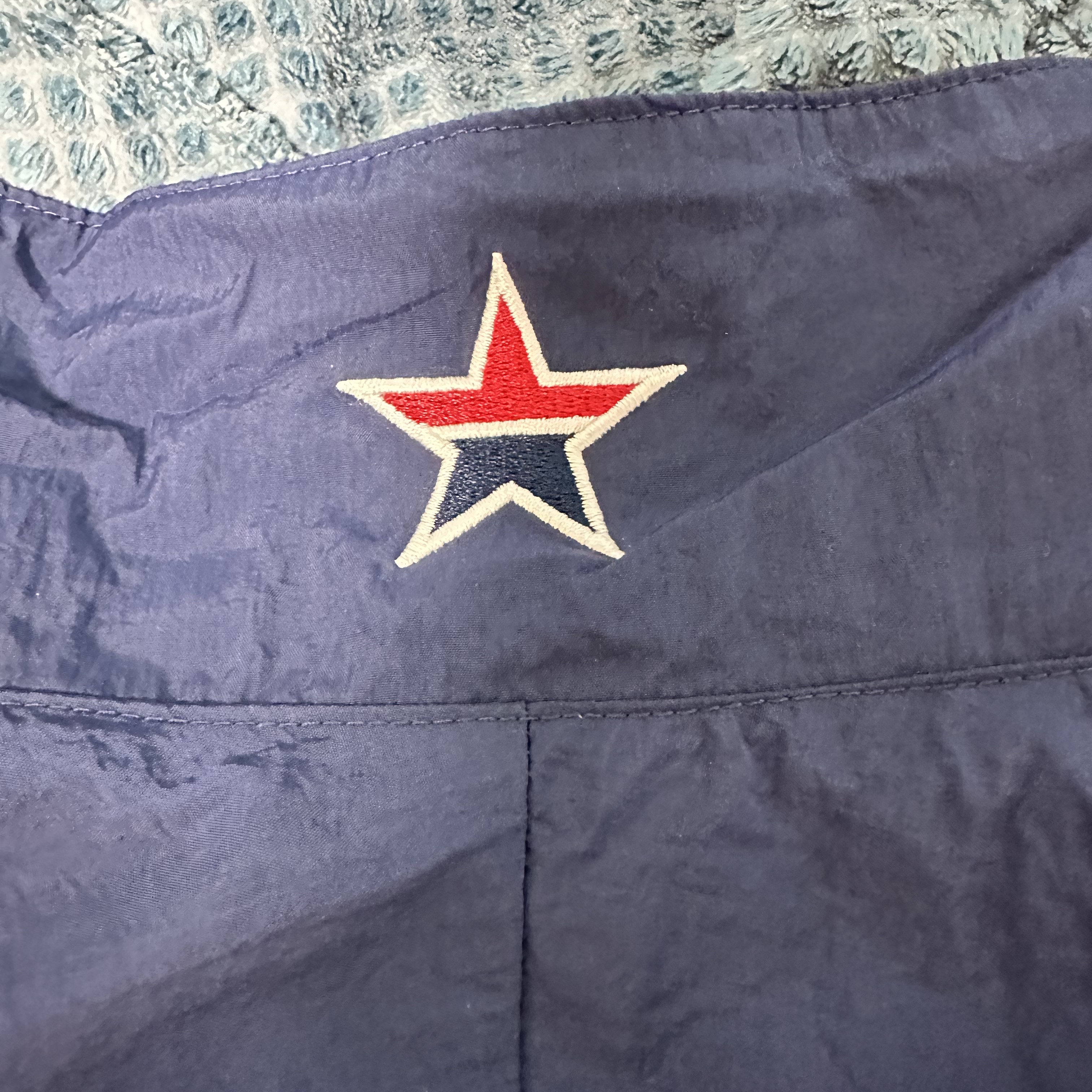 Jordan x Trophy Room Wooven Jacket Midnight Navy - Asia 착용 스타일 - 4