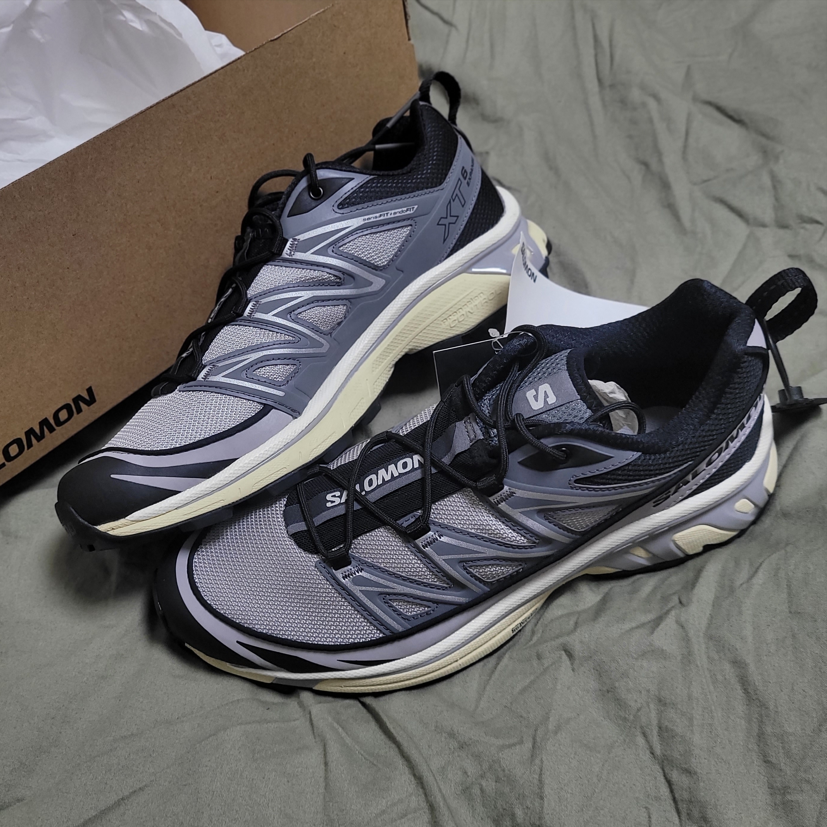 Salomon XT-6 Expanse Alloy Quiet Shade 착용 스타일
