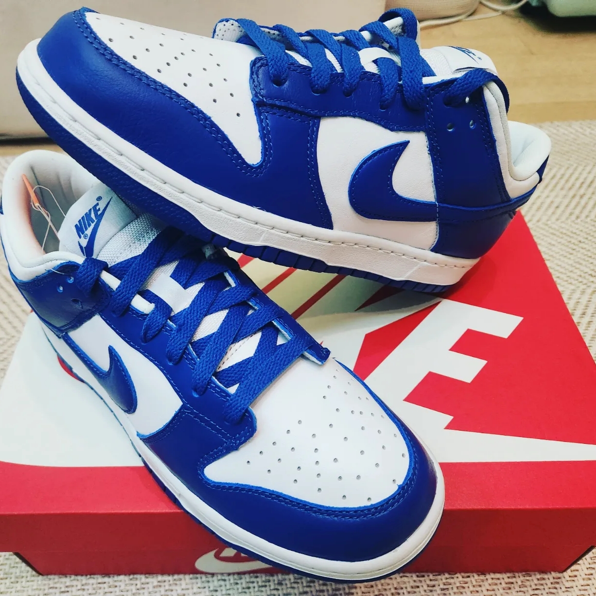 Nike Dunk Low SP Kentucky 2022 착용 스타일 - 2