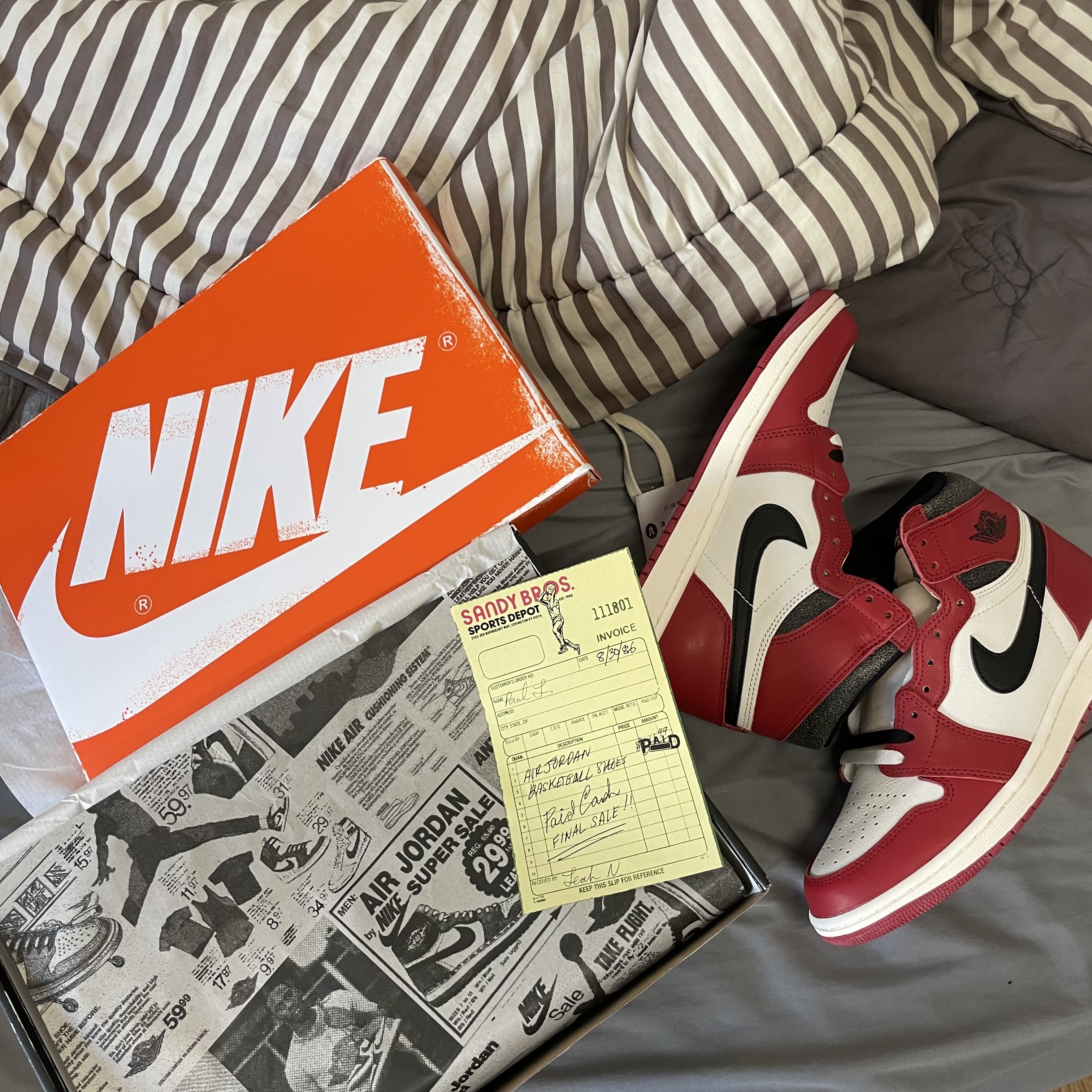 Jordan 1 Retro High OG Chicago 2022 착용 스타일
