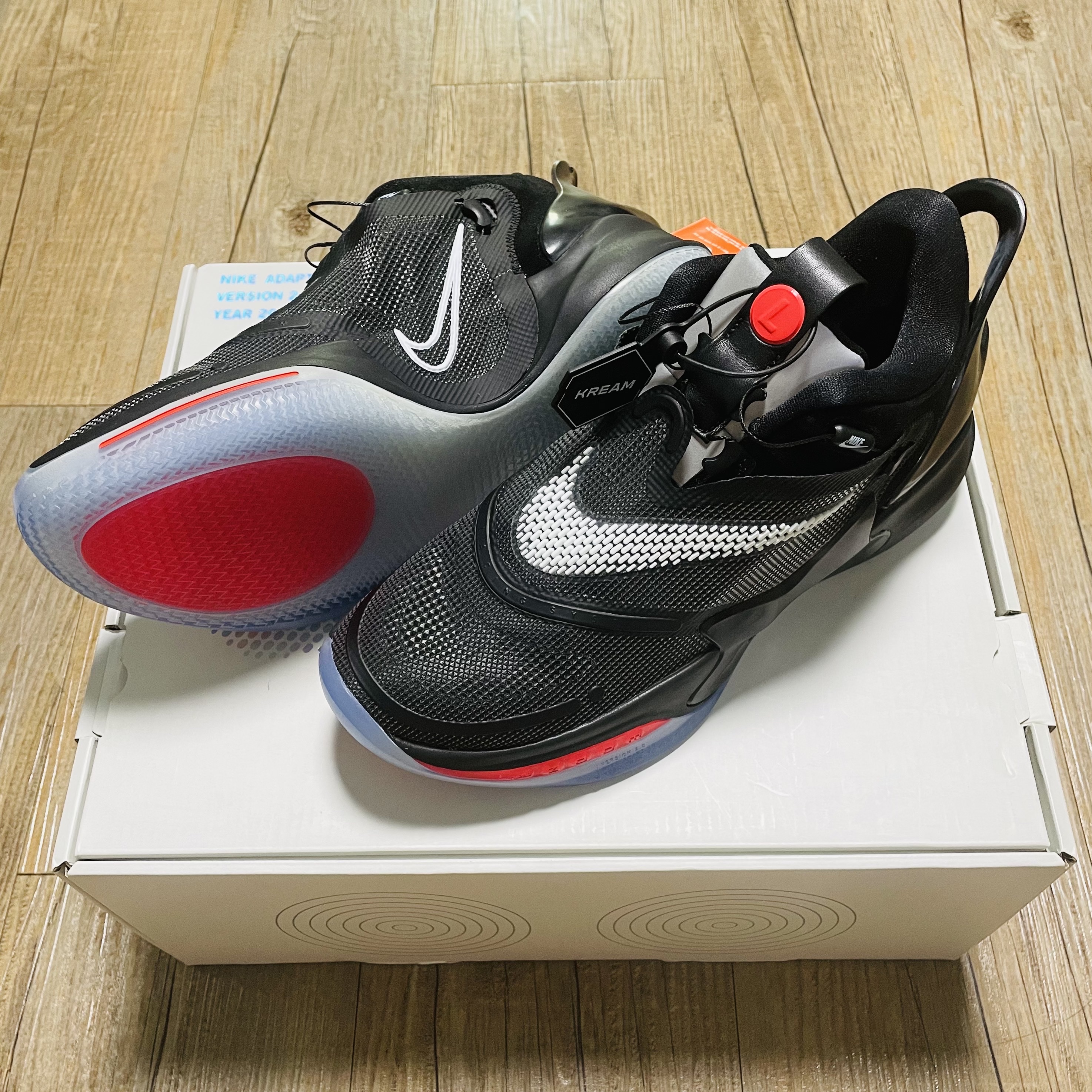 Nike Adapt BB 2.0 Black (KR Charger) 착용 스타일