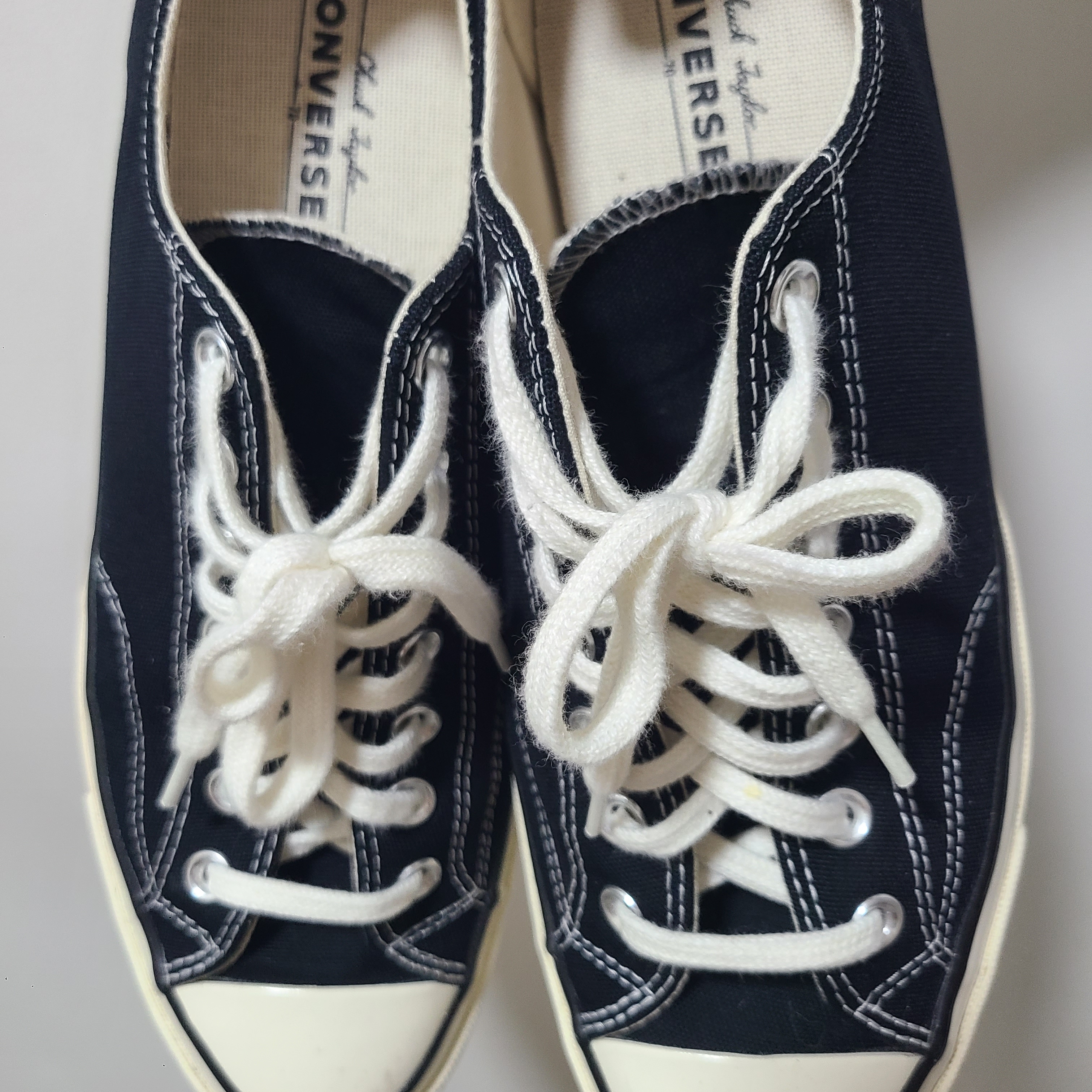 Converse Chuck 70 Ox Black - Standard 착용 스타일