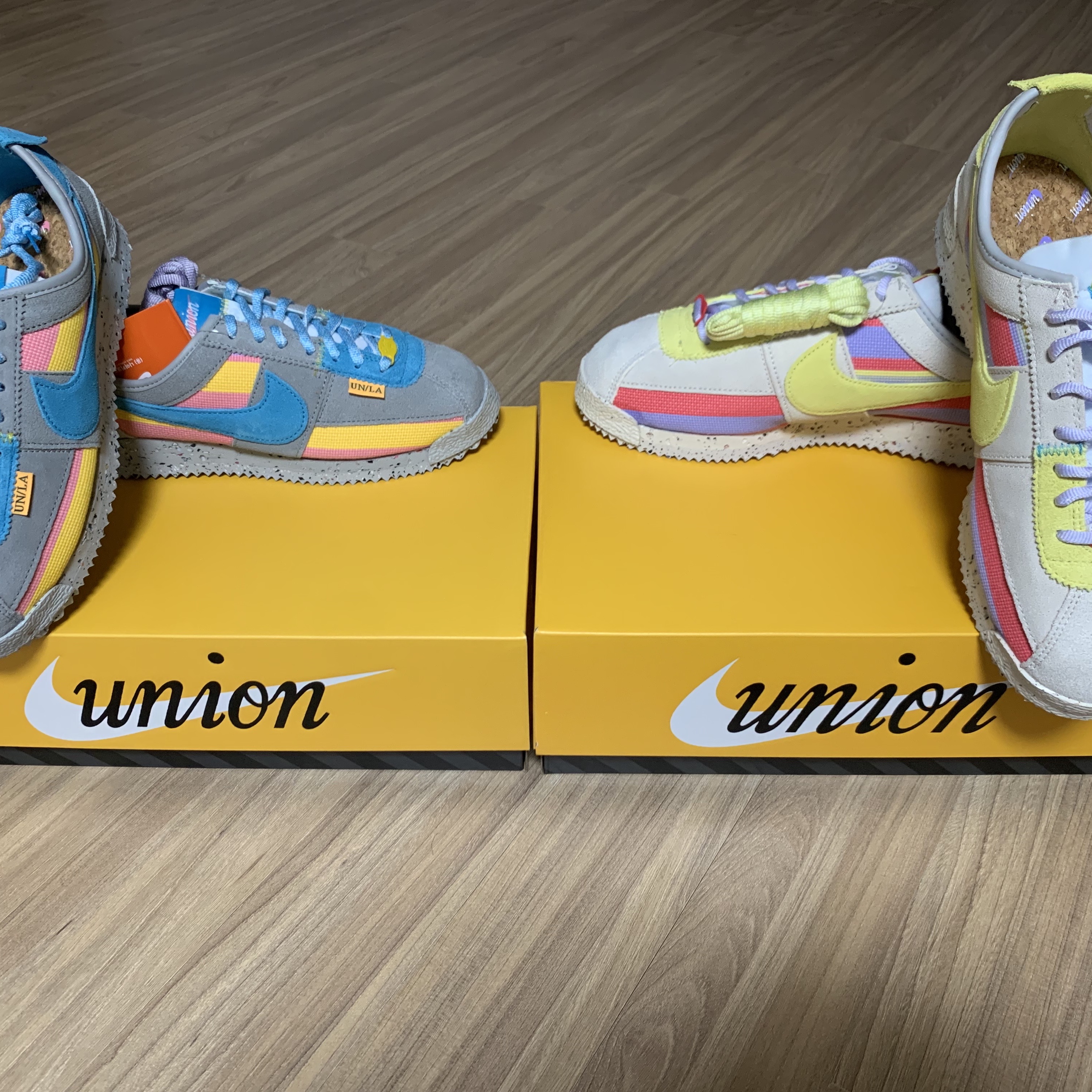 Nike x Union Cortez SP Lemon Frost, Nike x Union Cortez SP Light Smoke 착용 스타일 - 3