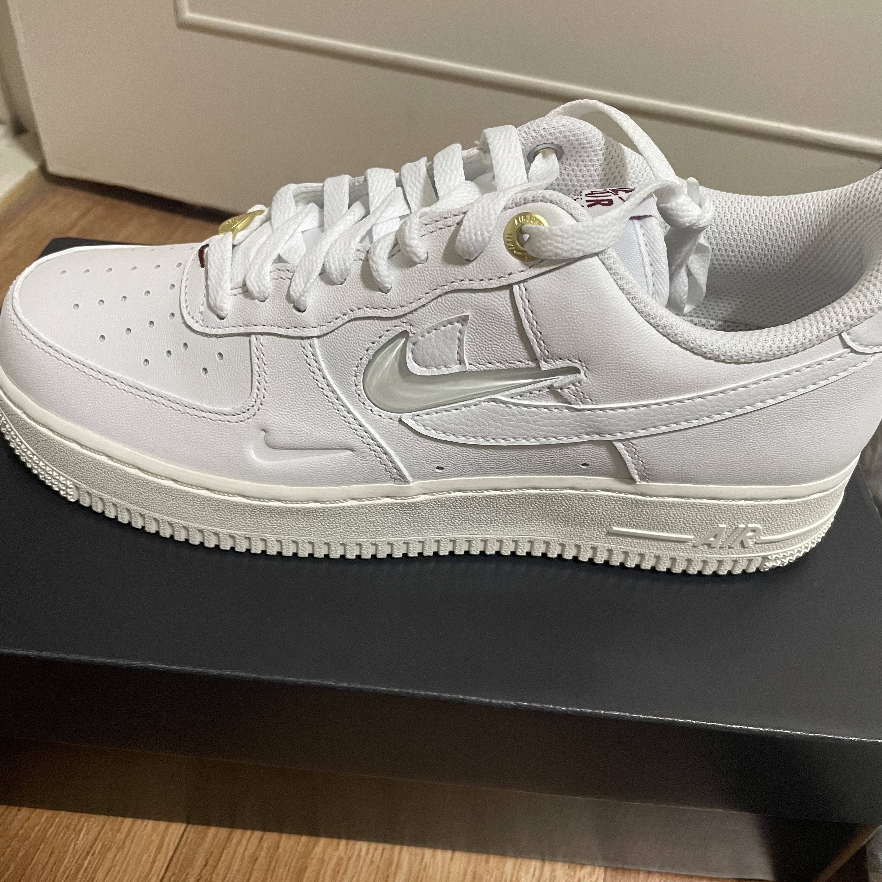 Nike Air Force 1 '07 PRM 40th Anniversary Join Forces White 착용 스타일